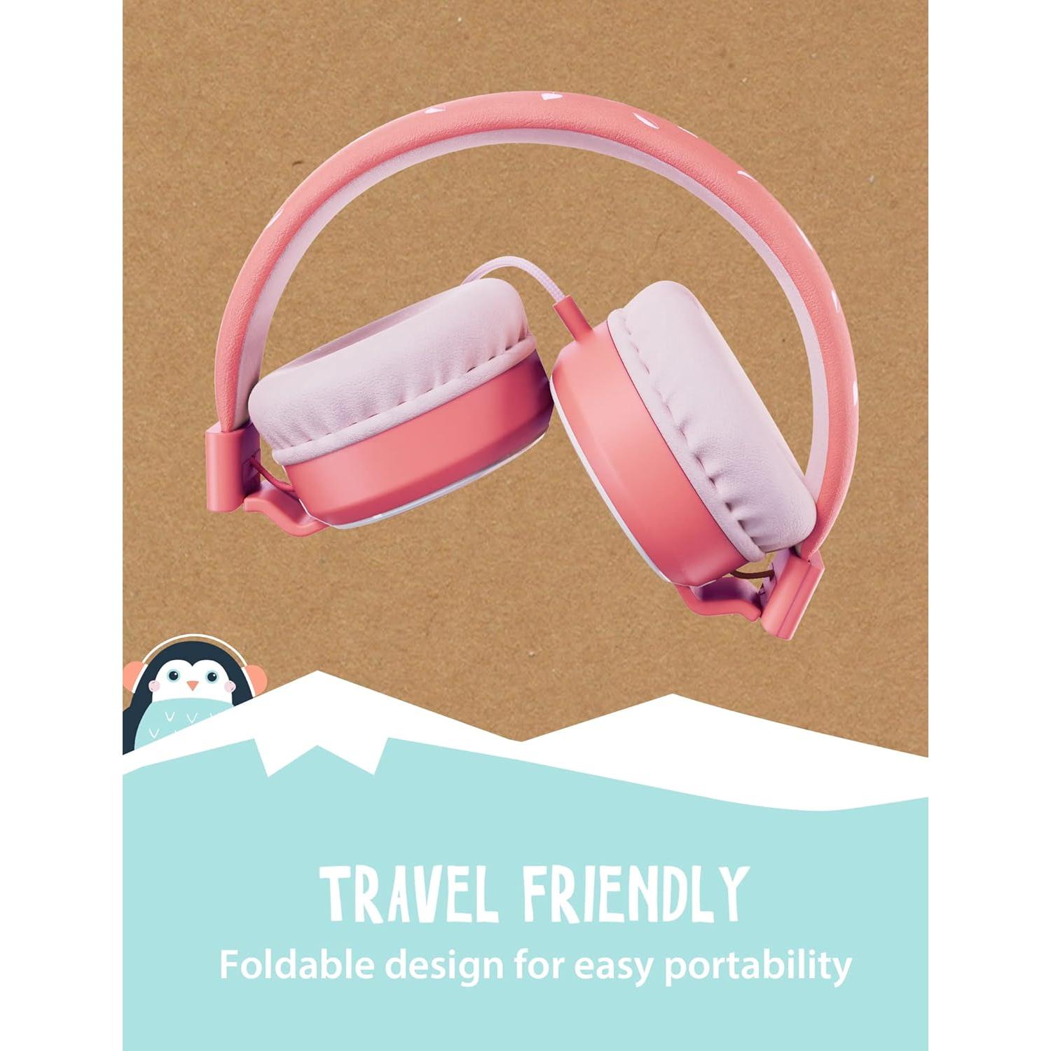 Auriculares Planet Buddies para Niños Plegables con Micrófono