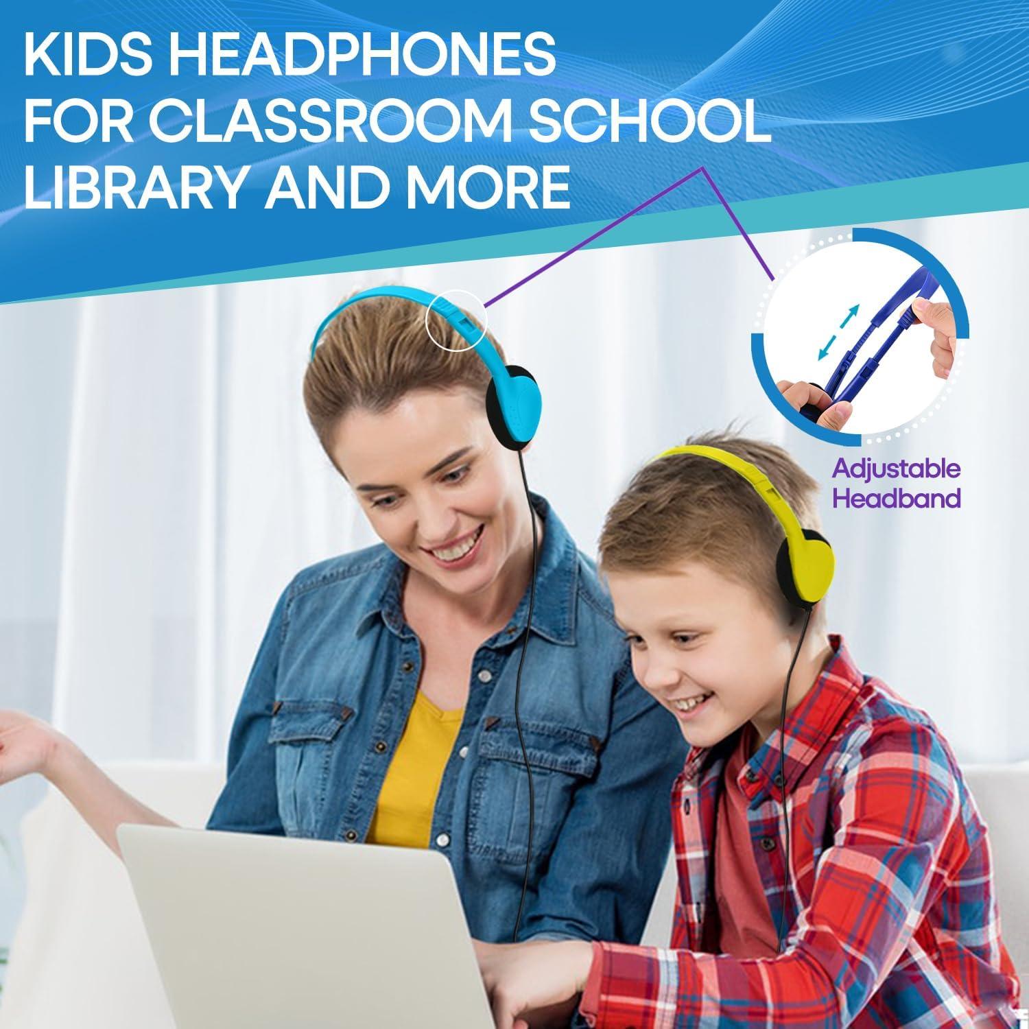 Auriculares con Cable MKDTNJT HTC002 Paquete de 10 Niños