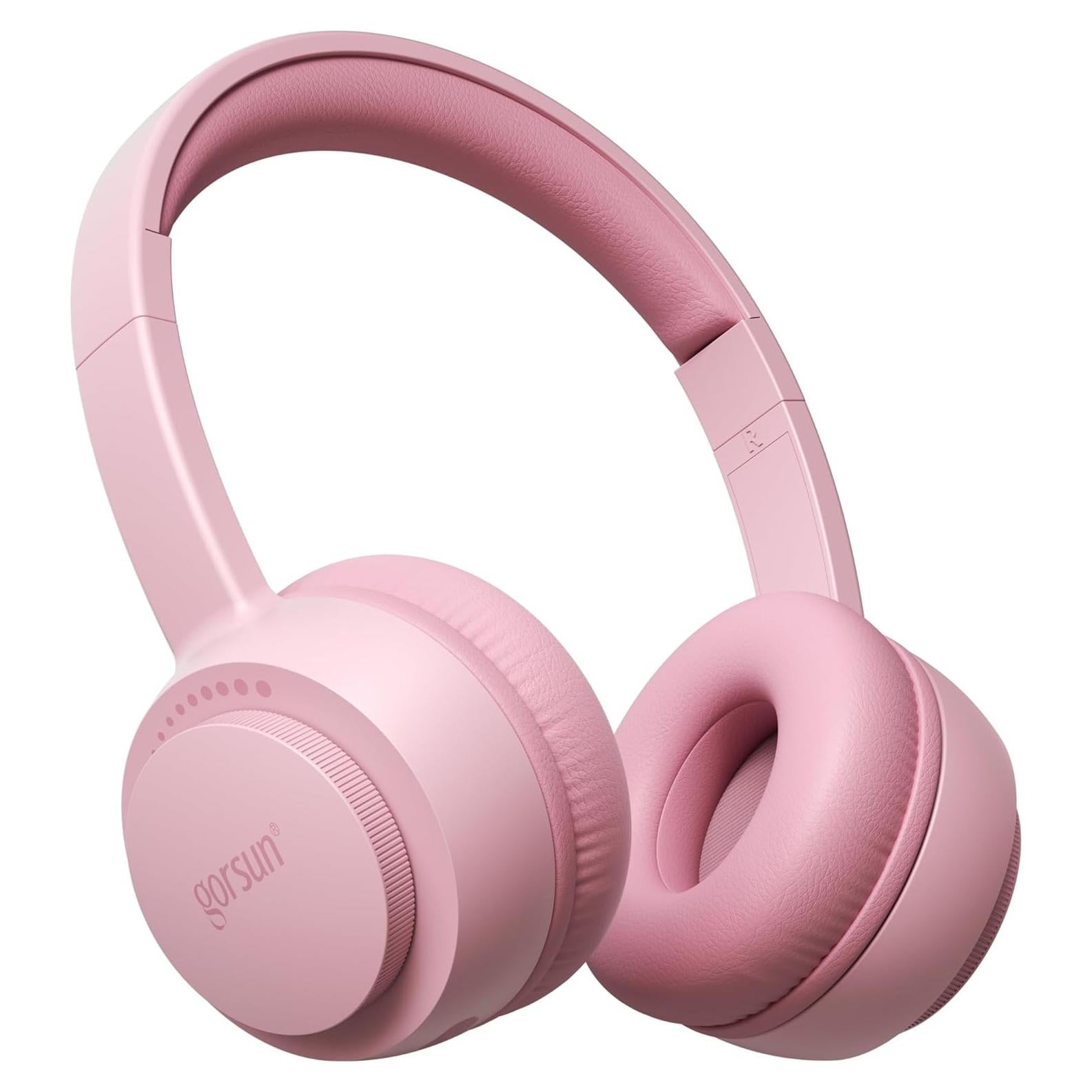 Auriculares Bluetooth gorsun E65 para Niños 85dBA Rosa