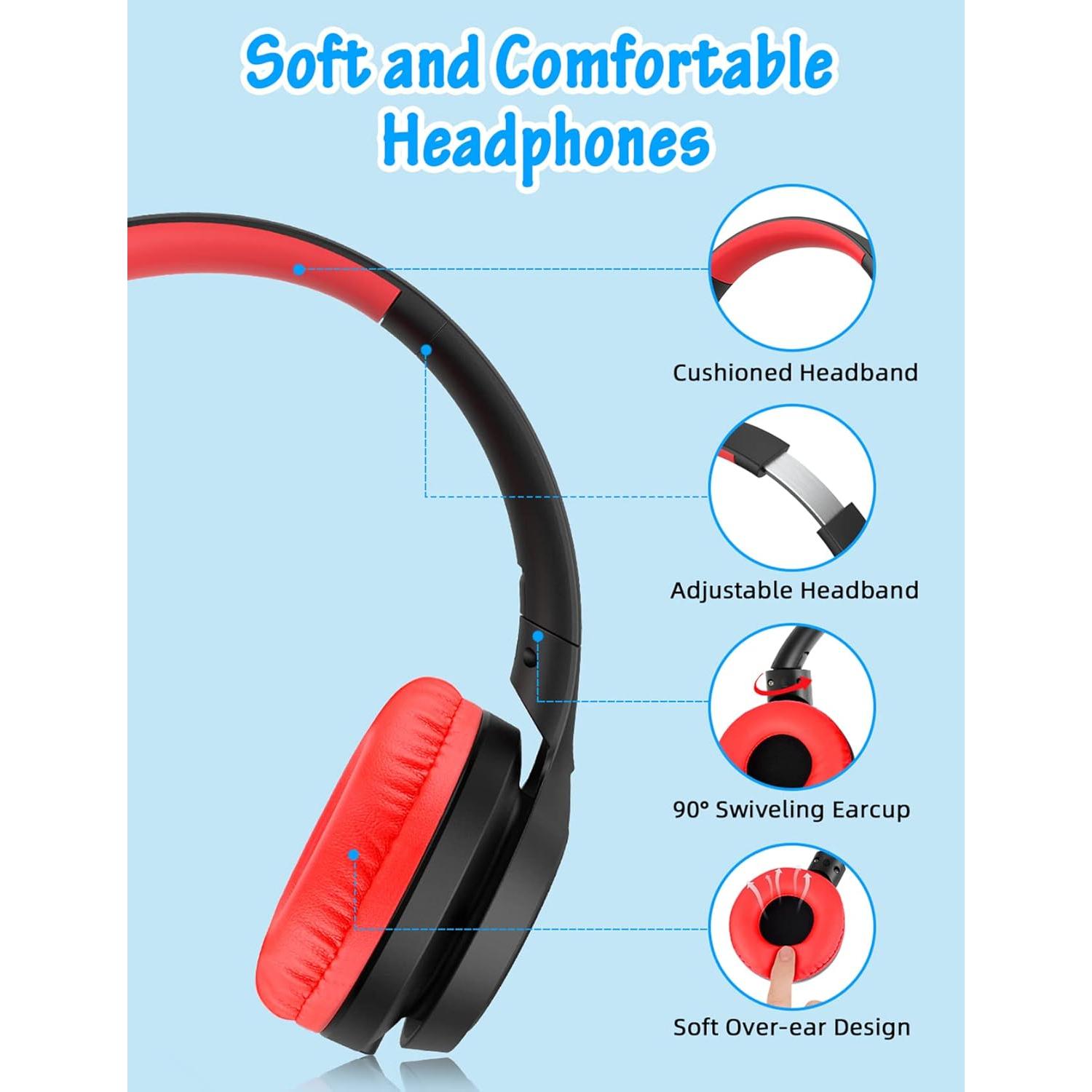 Auriculares Voopwink para Niños con Micrófono 85dB/94dB