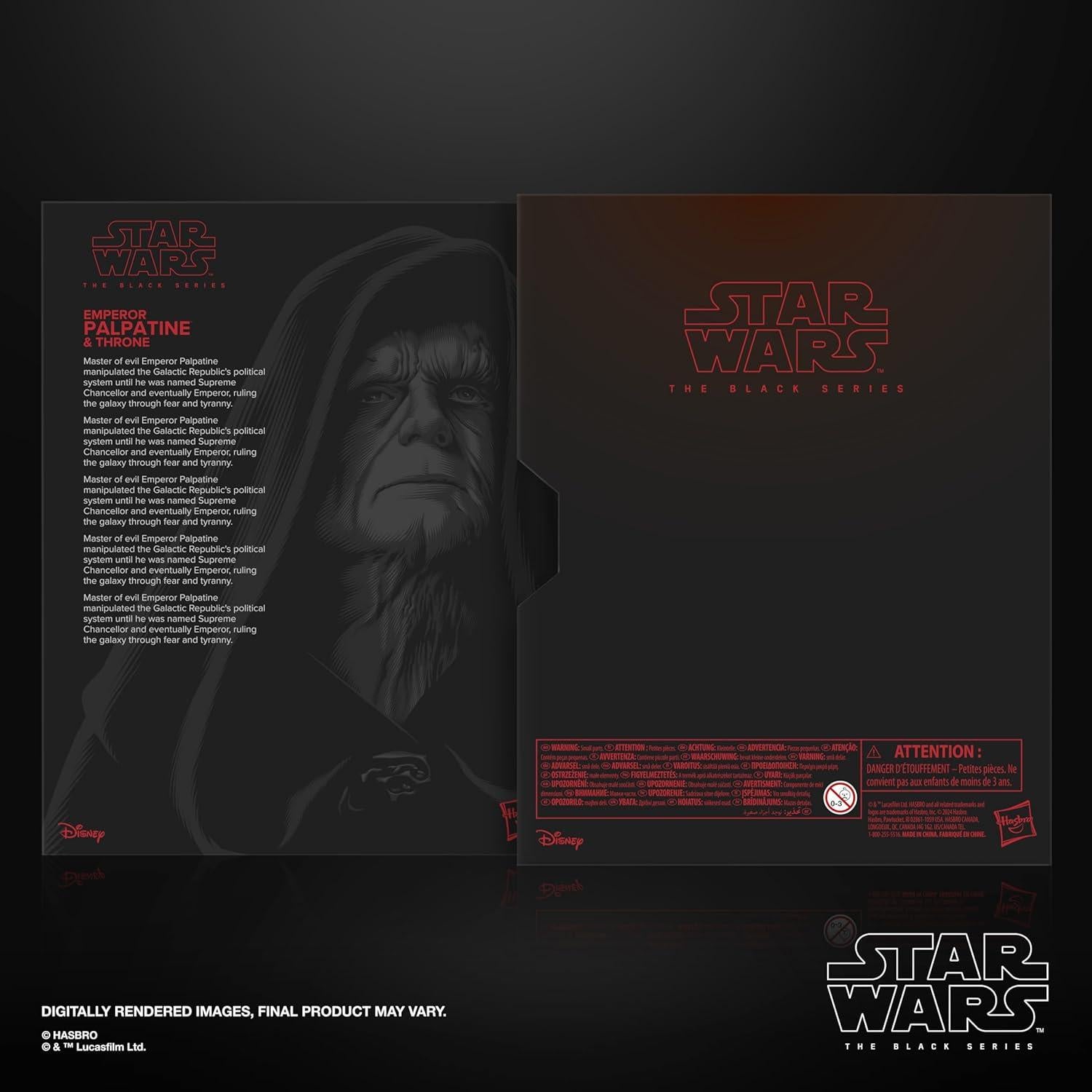 Figura de Acción Emperador Palpatine 15 cm Hasbro Star Wars