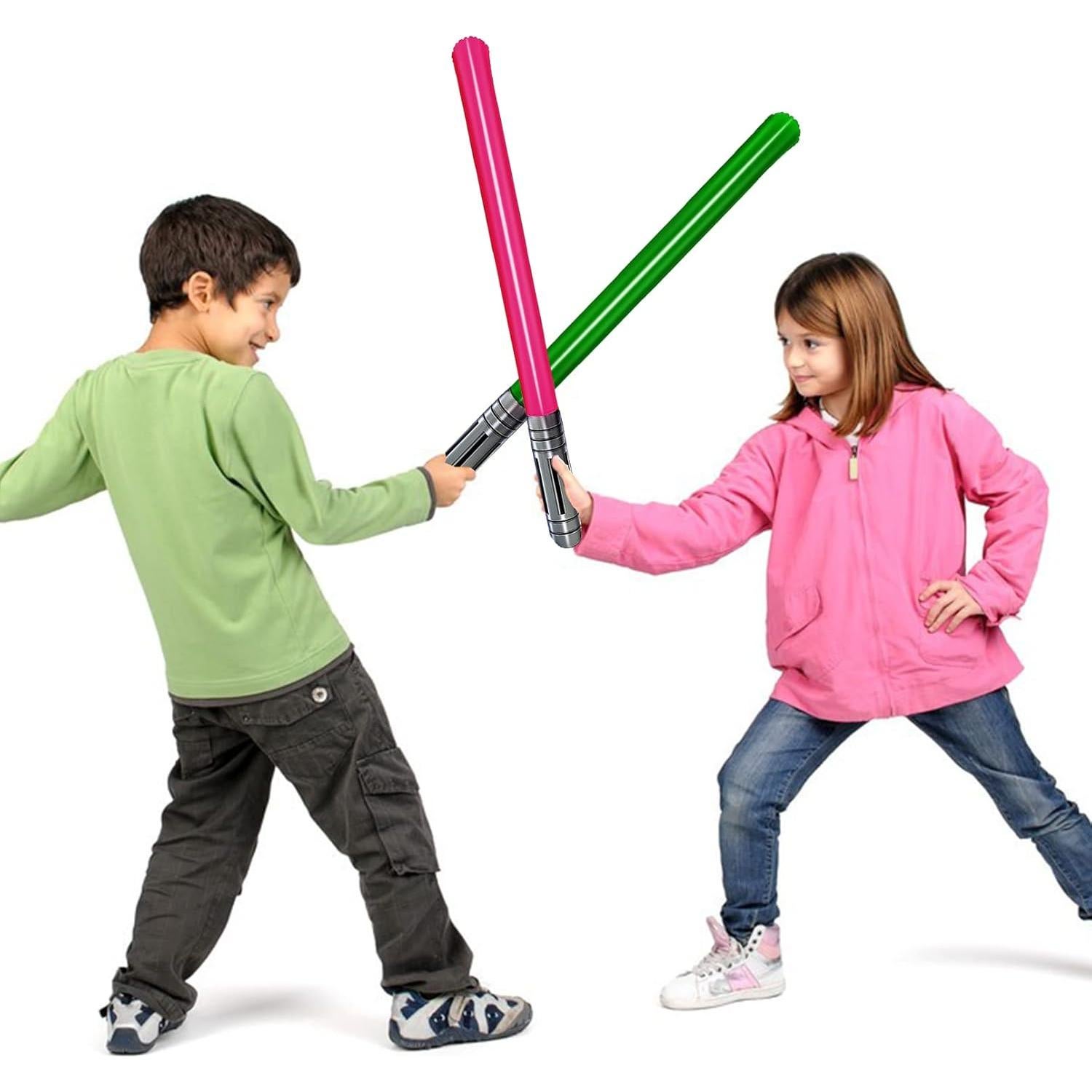 Juego de 13 Espadas de Luz Inflables Smilixin 78,74 cm