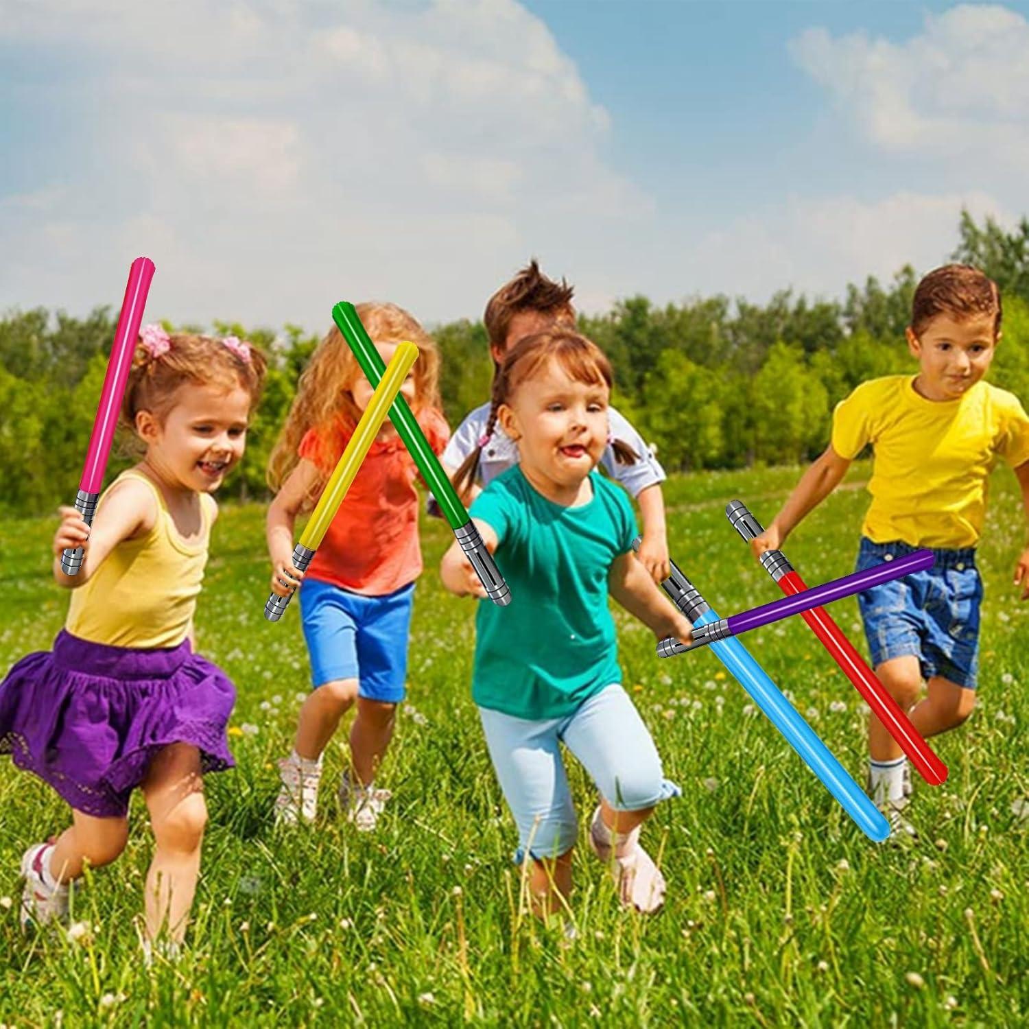 Juego de 13 Espadas de Luz Inflables Smilixin 78,74 cm