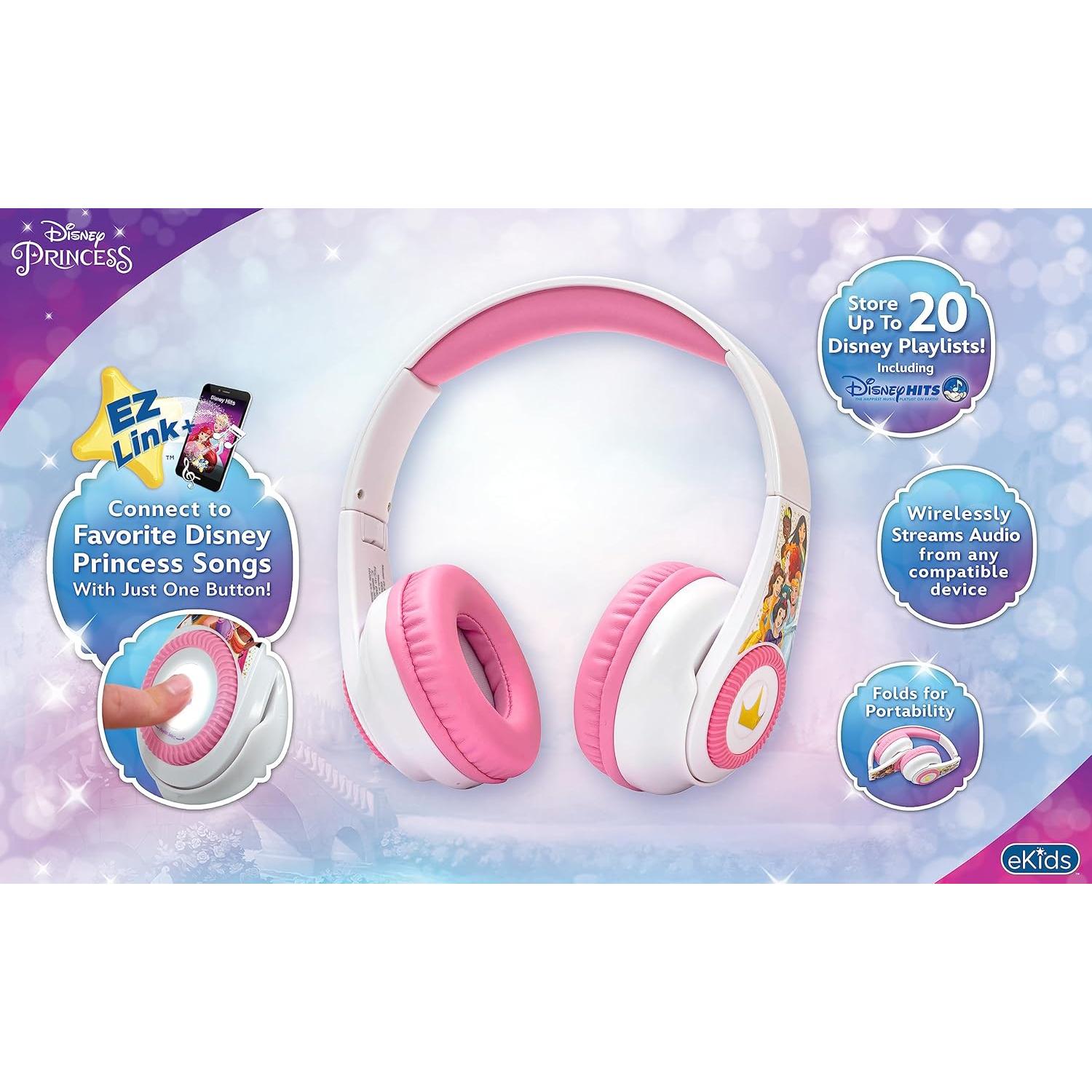 Auriculares Bluetooth Disney Princess KIDdesigns Di-365DP