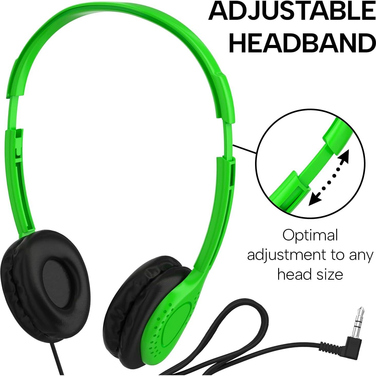 Auriculares Maeline S10 para Niños 10 Pack con Micrófono