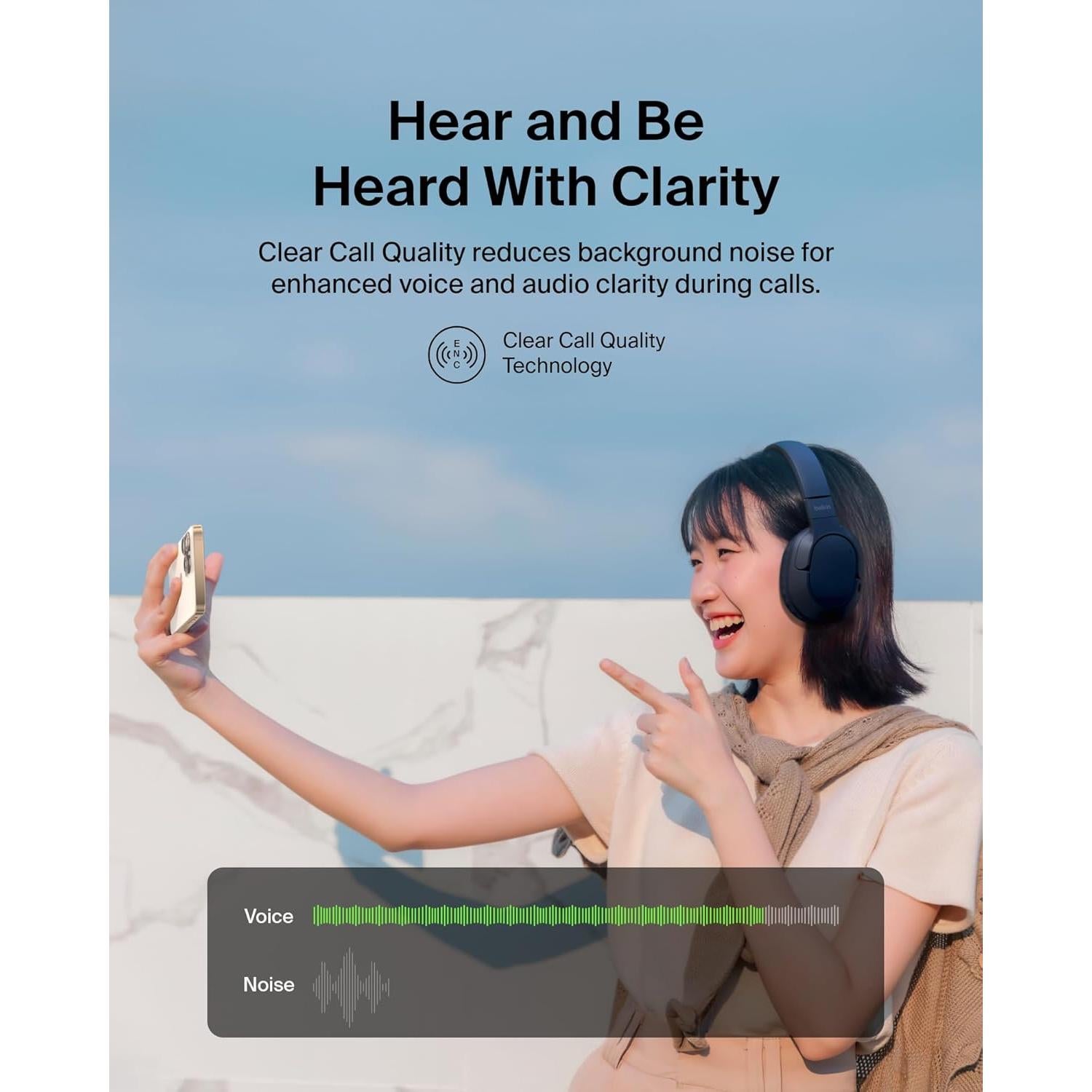 Auriculares Belkin SoundForm Surround Bluetooth - Azul