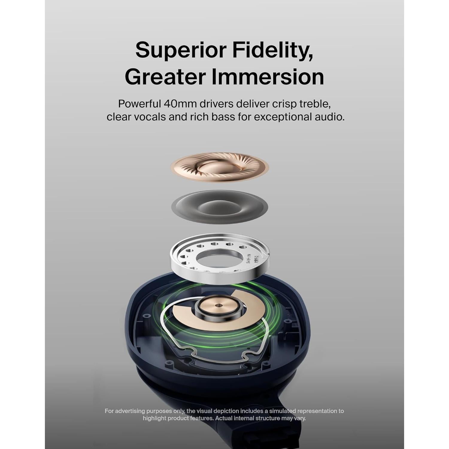 Auriculares Belkin SoundForm Surround Bluetooth - Azul