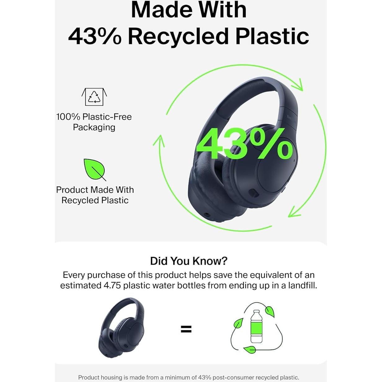 Auriculares Belkin SoundForm Surround Bluetooth - Azul