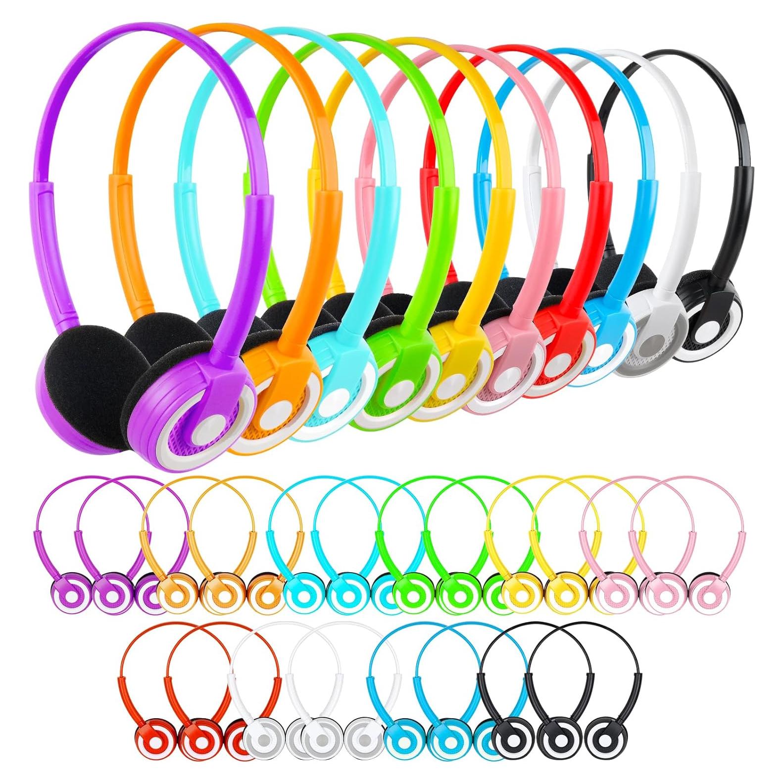 Auriculares escolares CNSZSLZ776 - Paquete de 30 colores 1.81 kg