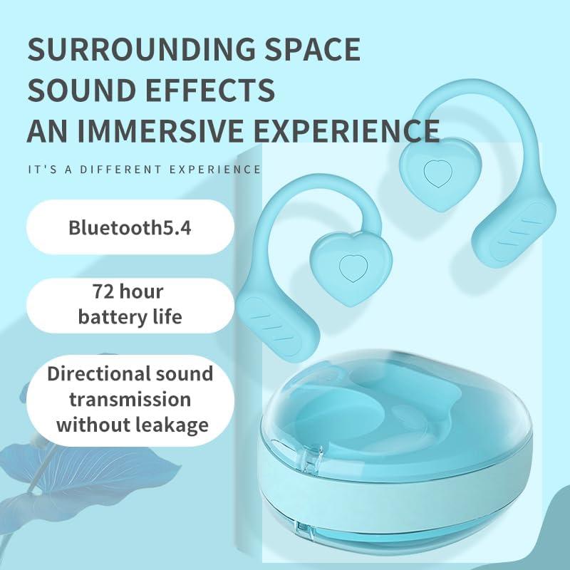 Auriculares Bluetooth YUSONIC BS-SUN-H520 para Niños - Oído Abierto Azul