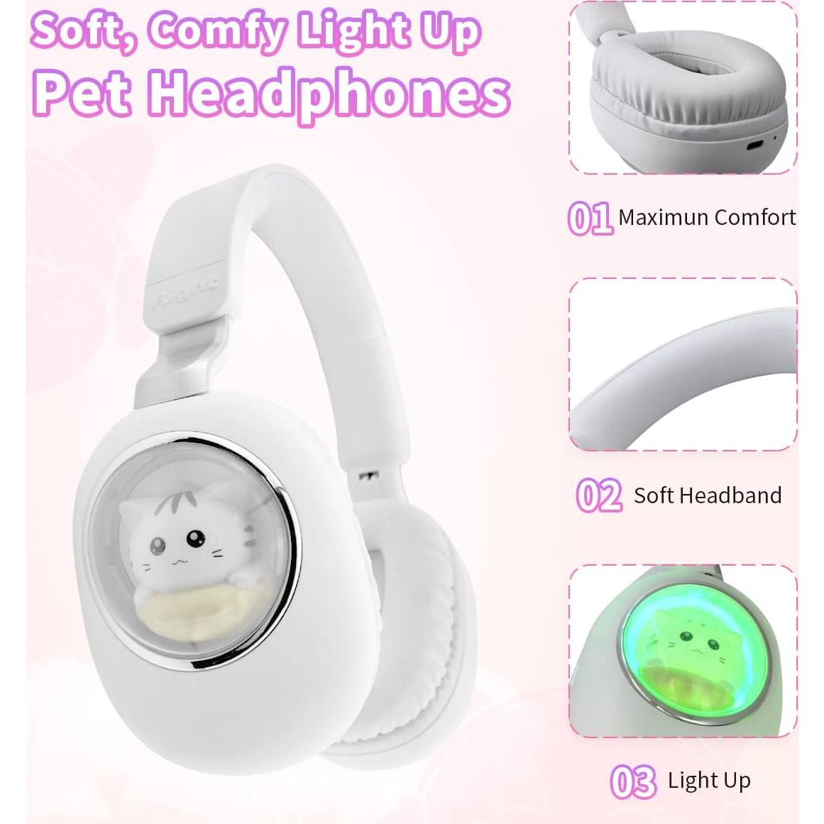 Auriculares Inalámbricos Yusonic con Luz LED para Niños
