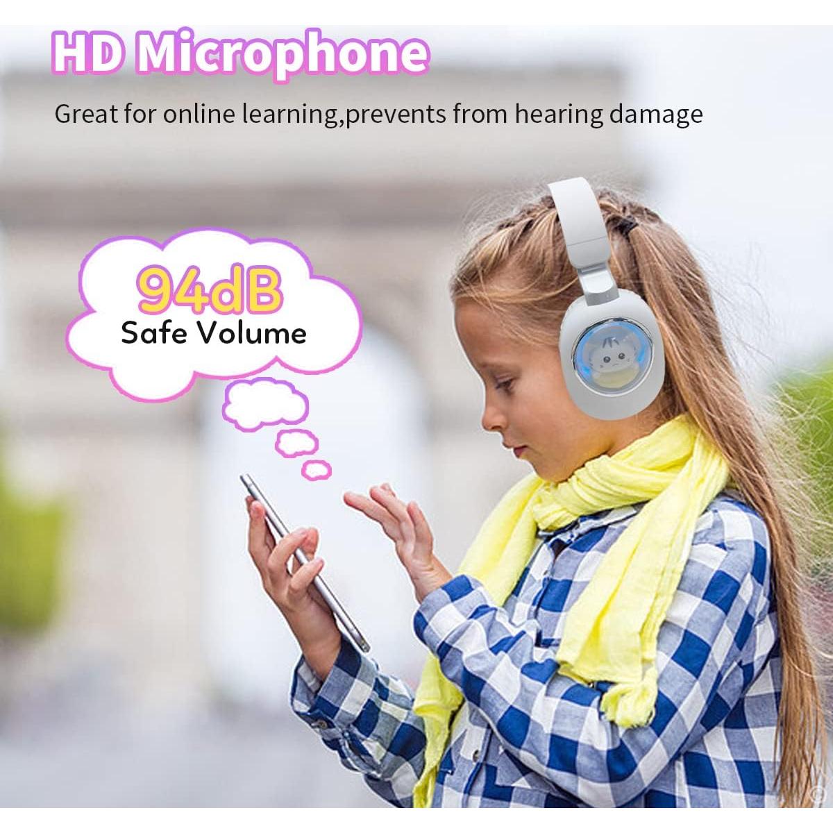 Auriculares Inalámbricos Yusonic con Luz LED para Niños