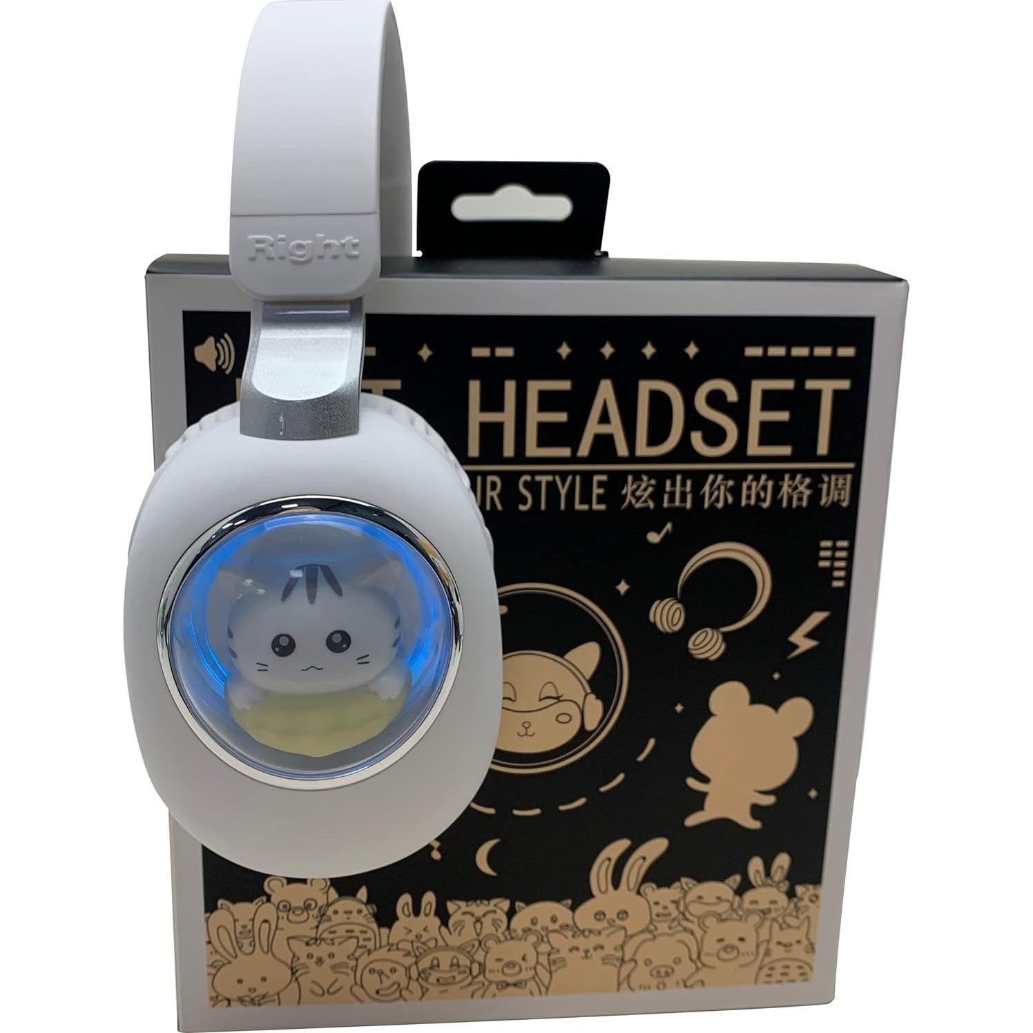 Auriculares Inalámbricos Yusonic con Luz LED para Niños