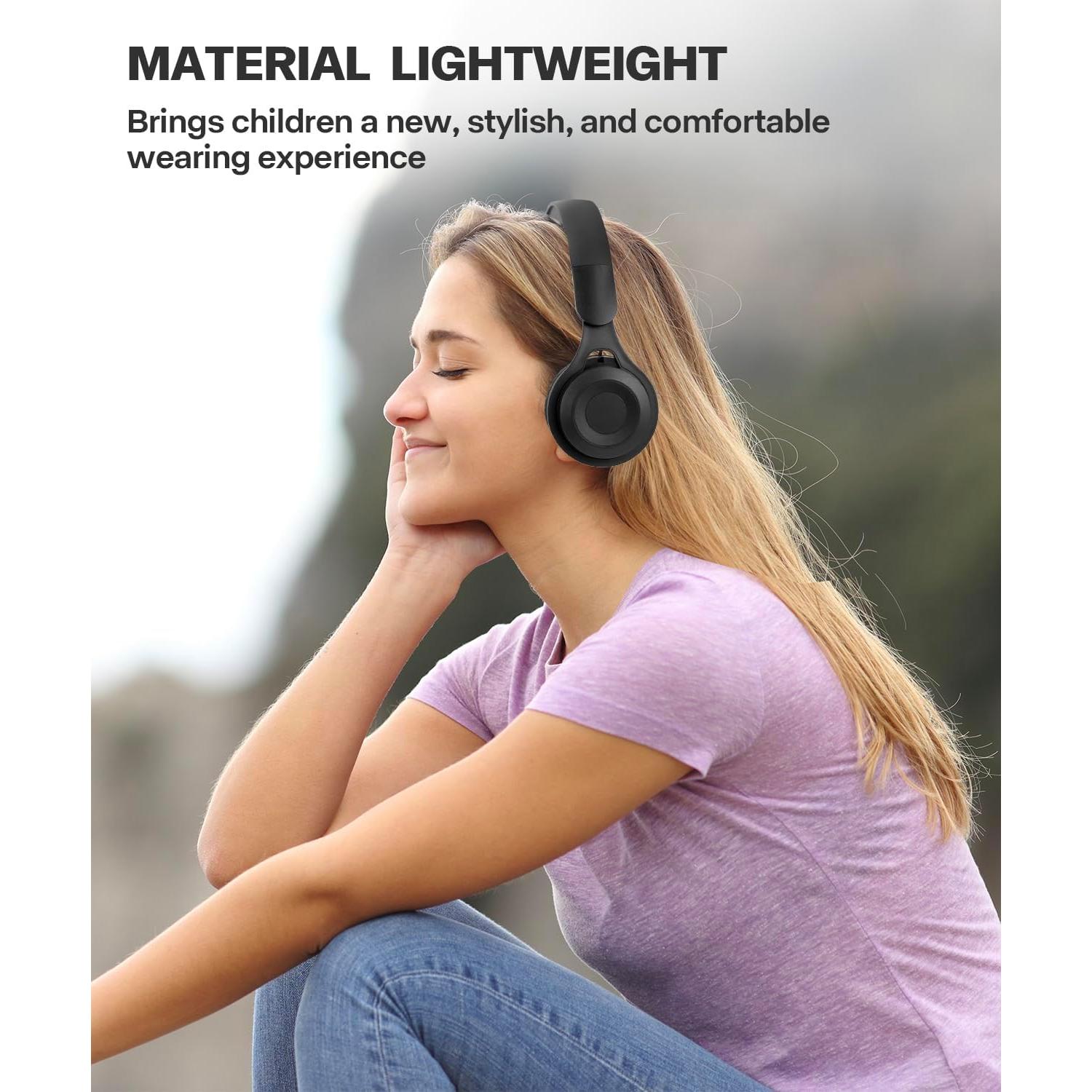 Auriculares Bluetooth para Niños SCK-08, Sonido HD, Plegables