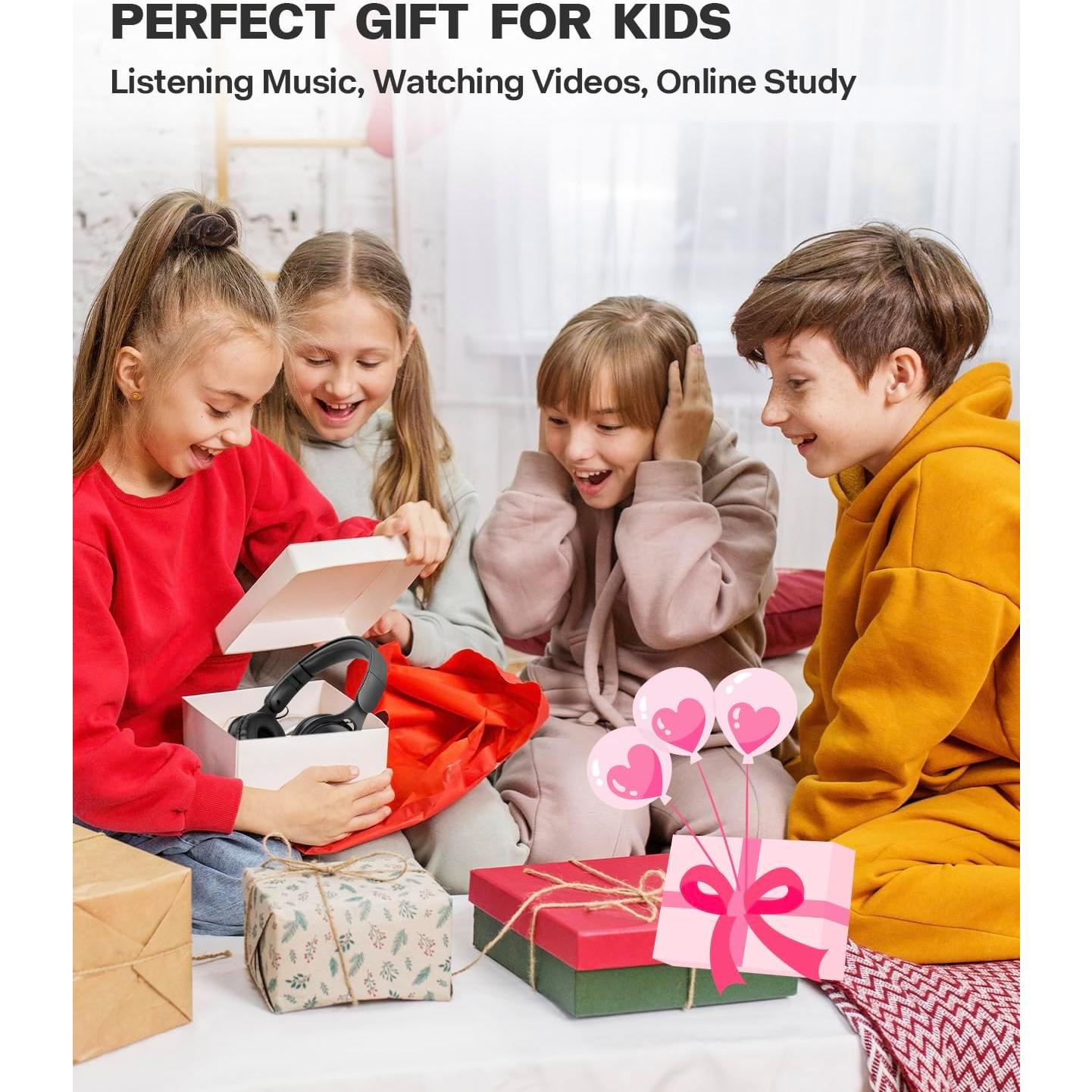 Auriculares Bluetooth para Niños SCK-08, Sonido HD, Plegables