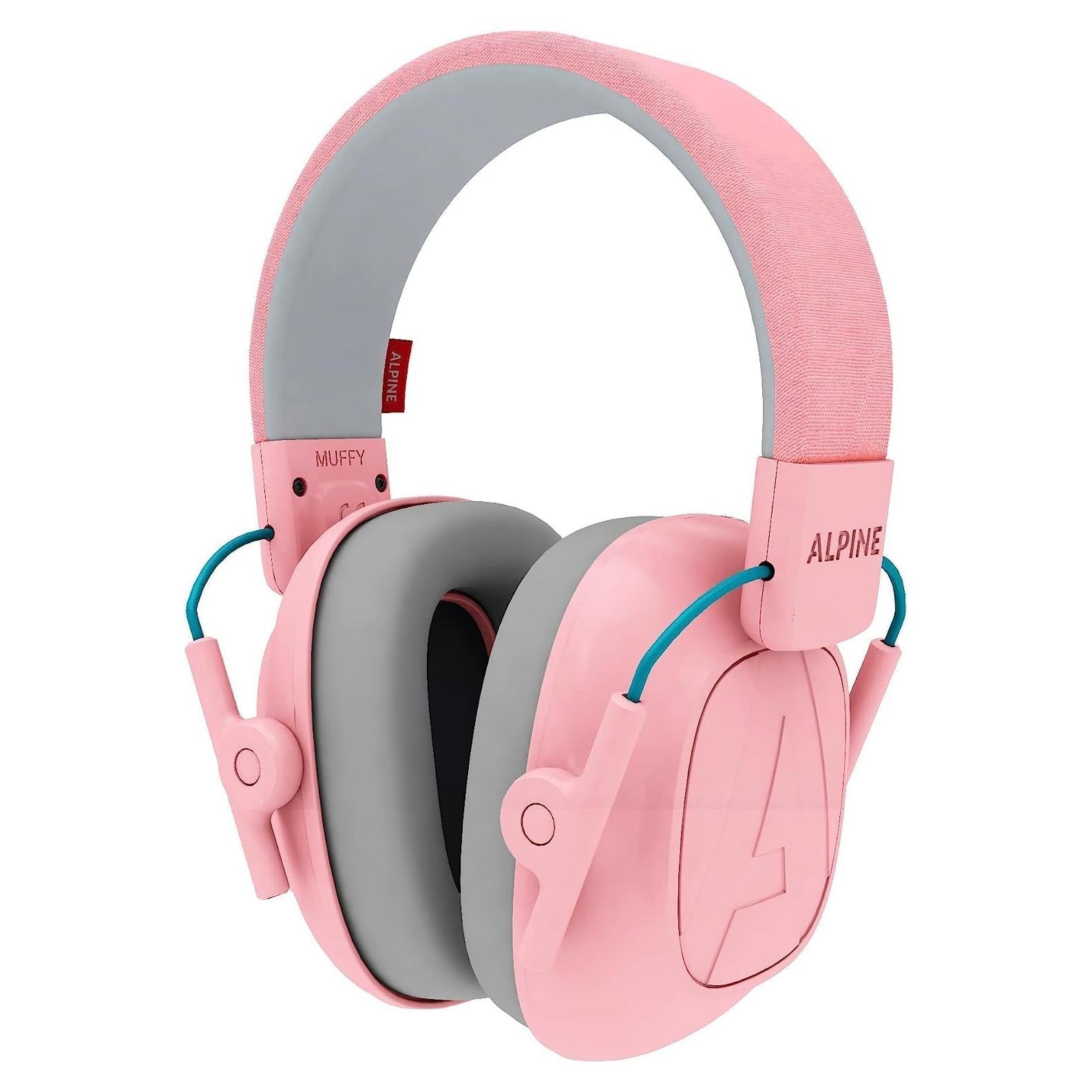Auriculares Muffy Kids Alpine - Protección Auditiva Rosa 25dB