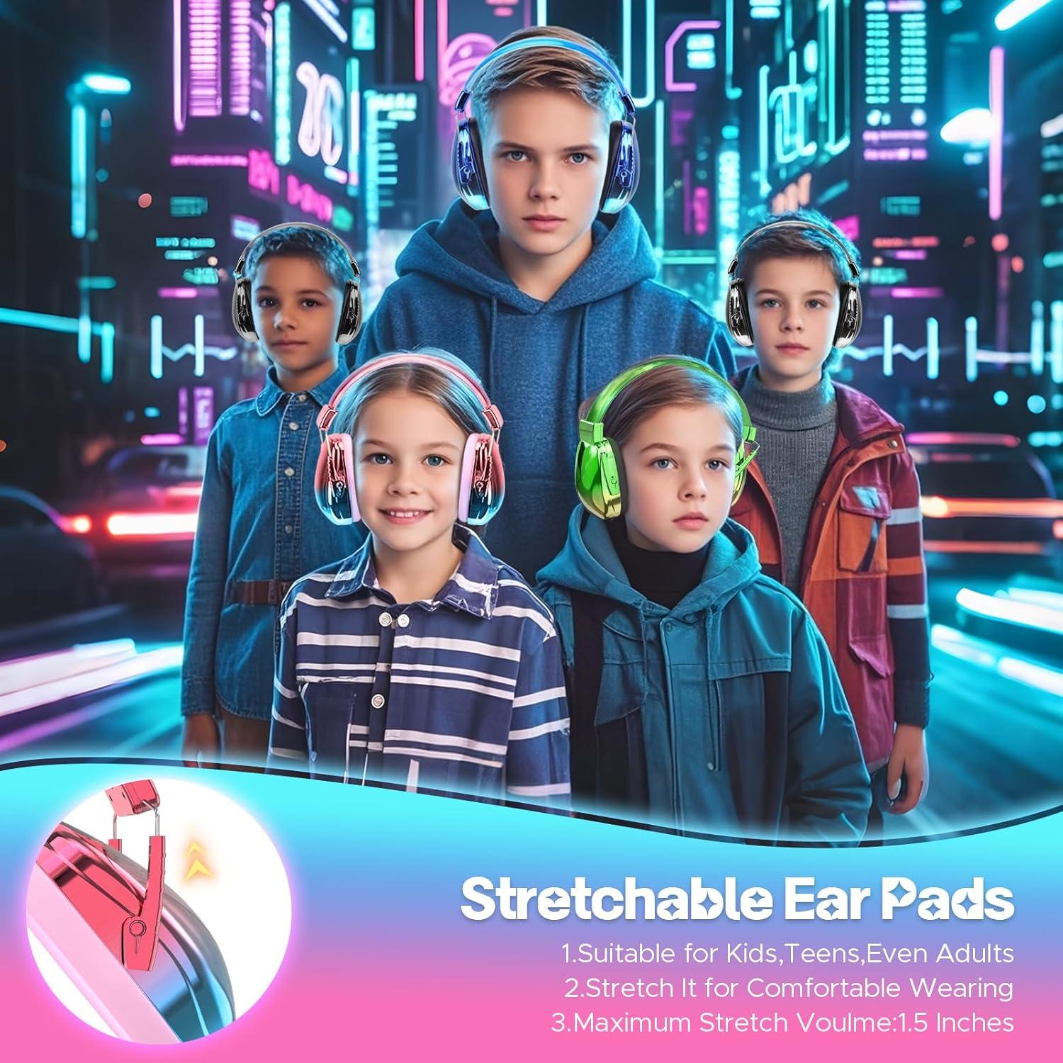 Auriculares Aislantes Homicozy para Niños Rosa - Reducción de Ruido 25dB