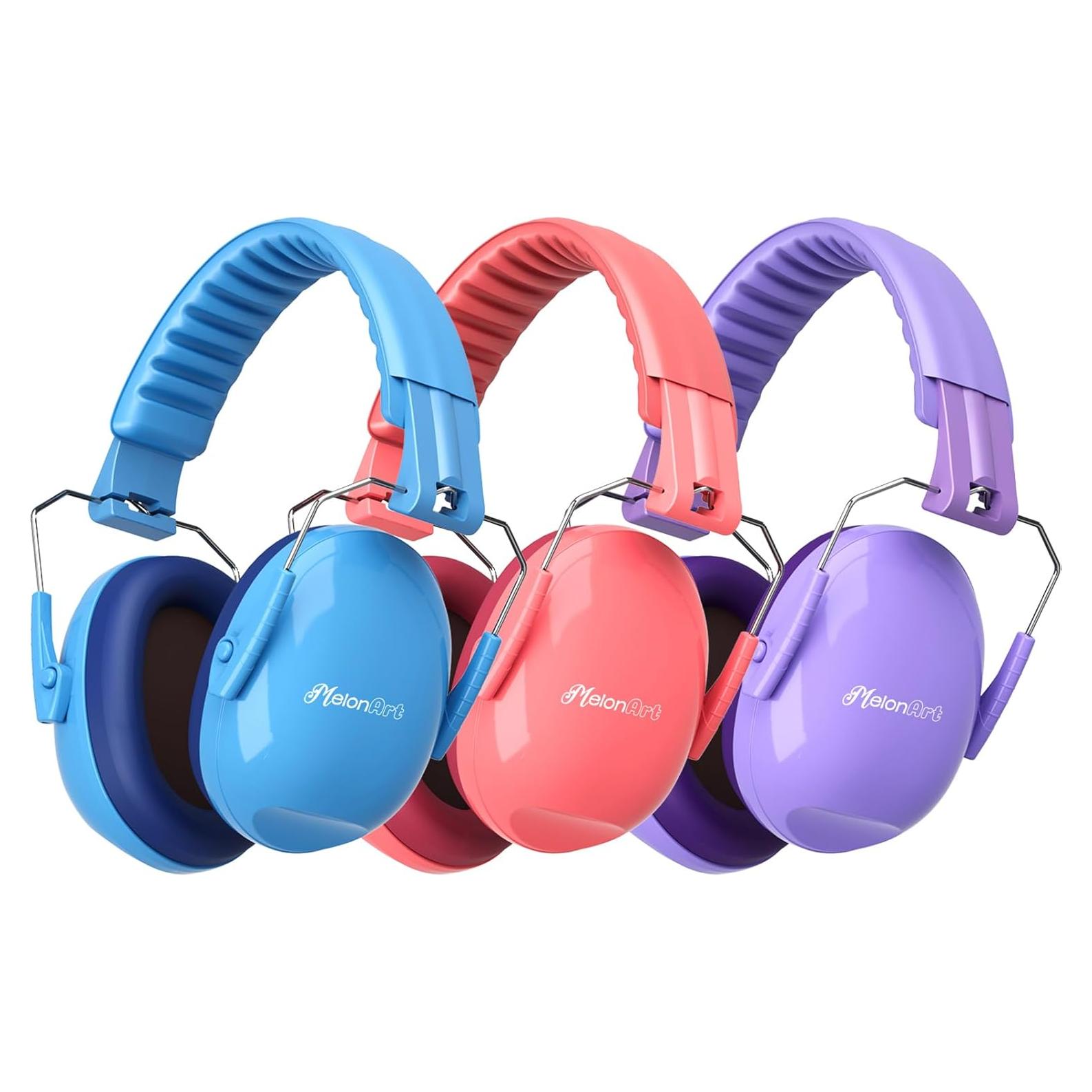 Auriculares Canceladores de Ruido MelonArt para Niños SNR28dB