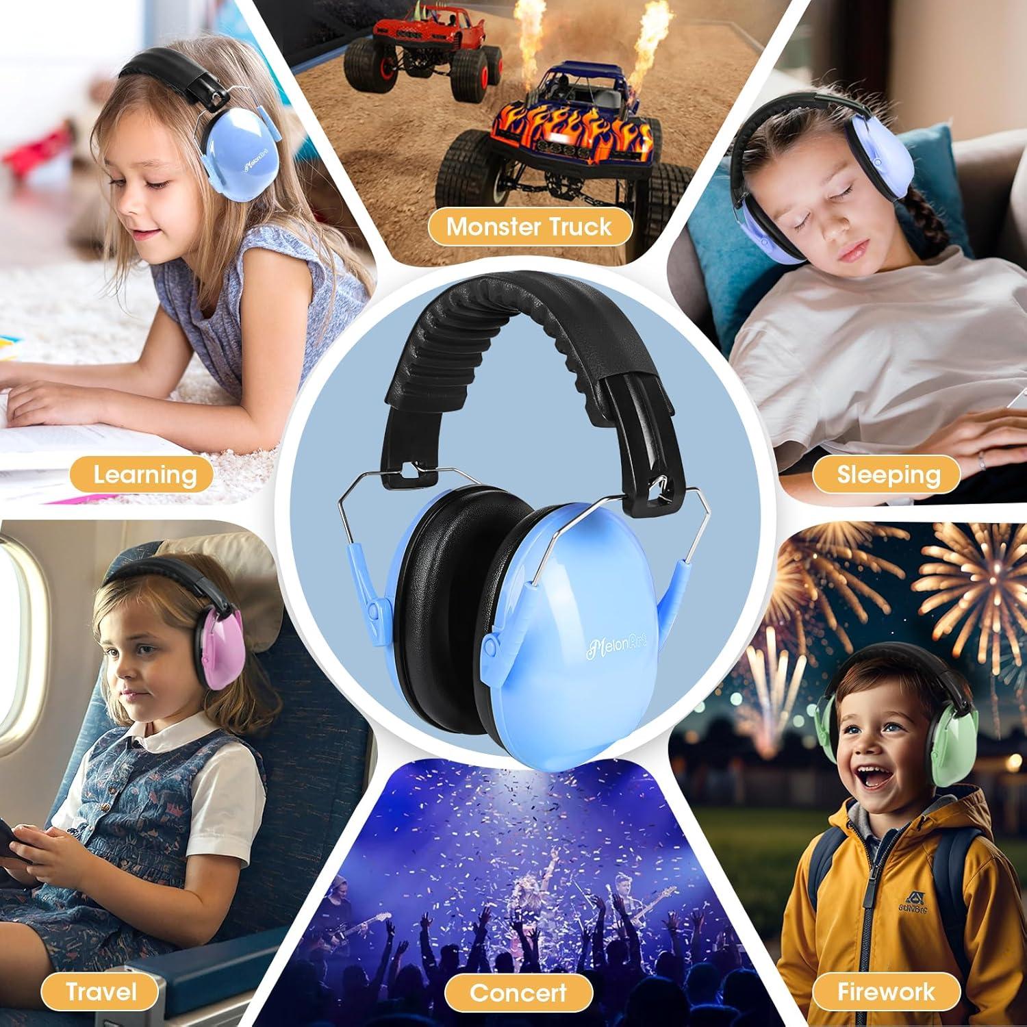 Auriculares Canceladores de Ruido MelonArt para Niños 27dB