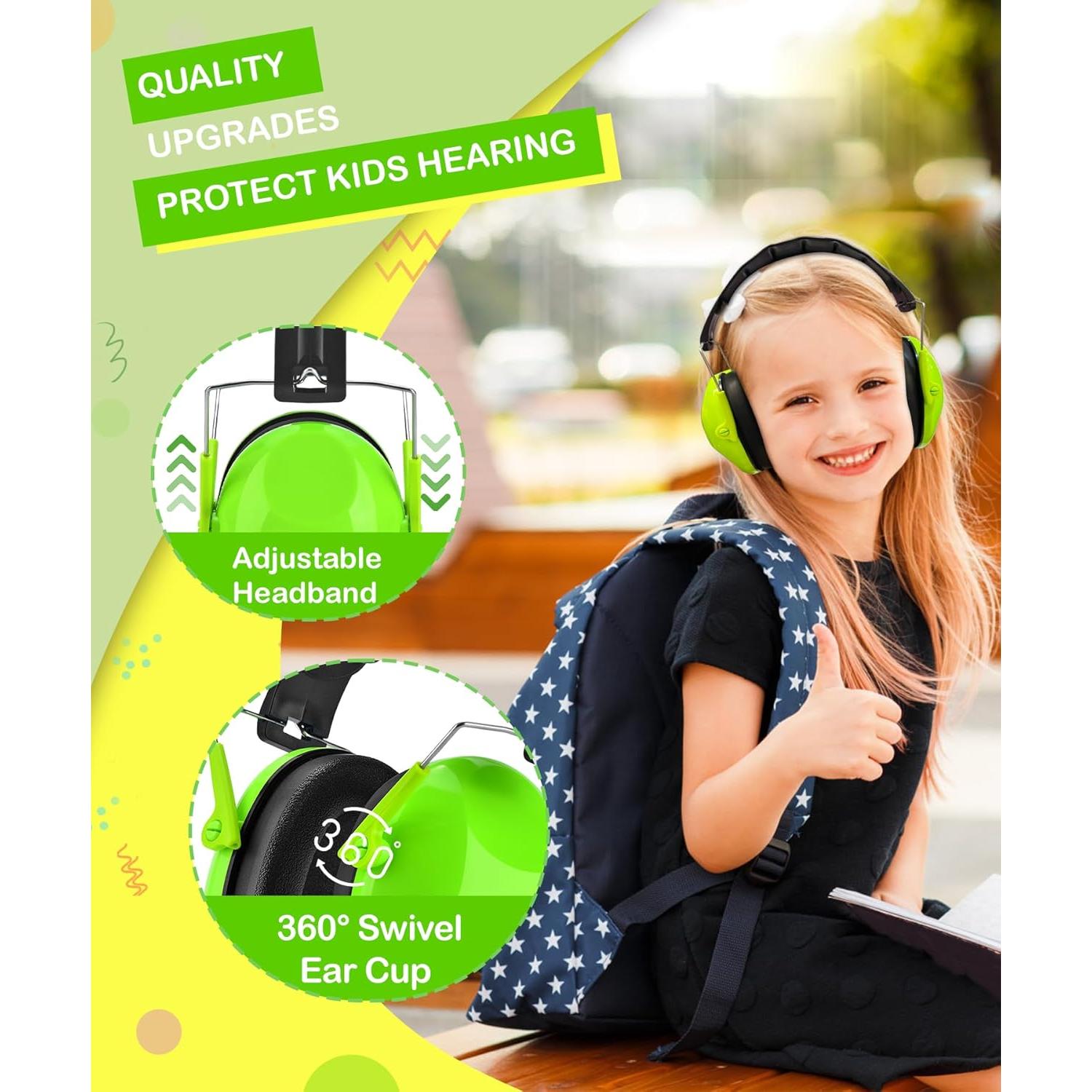 Auriculares ZOHAN para Niños con Cancelación de Ruido 25dB