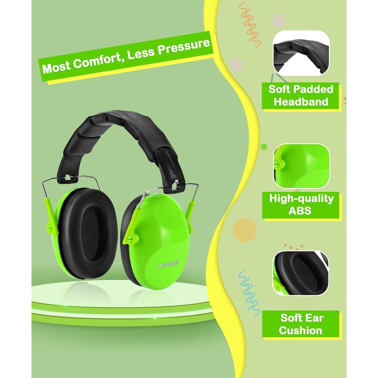 Auriculares ZOHAN para Niños con Cancelación de Ruido 25dB