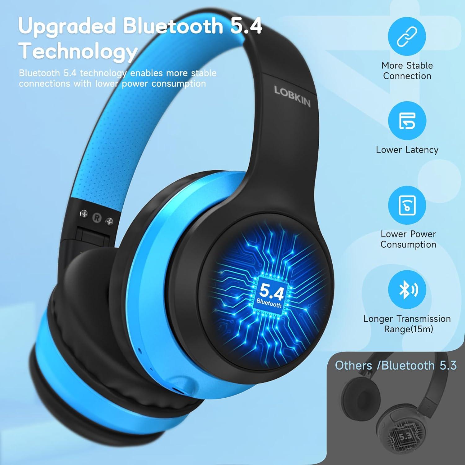Auriculares Inalámbricos LOBKIN S31 para Niños con LED 50H