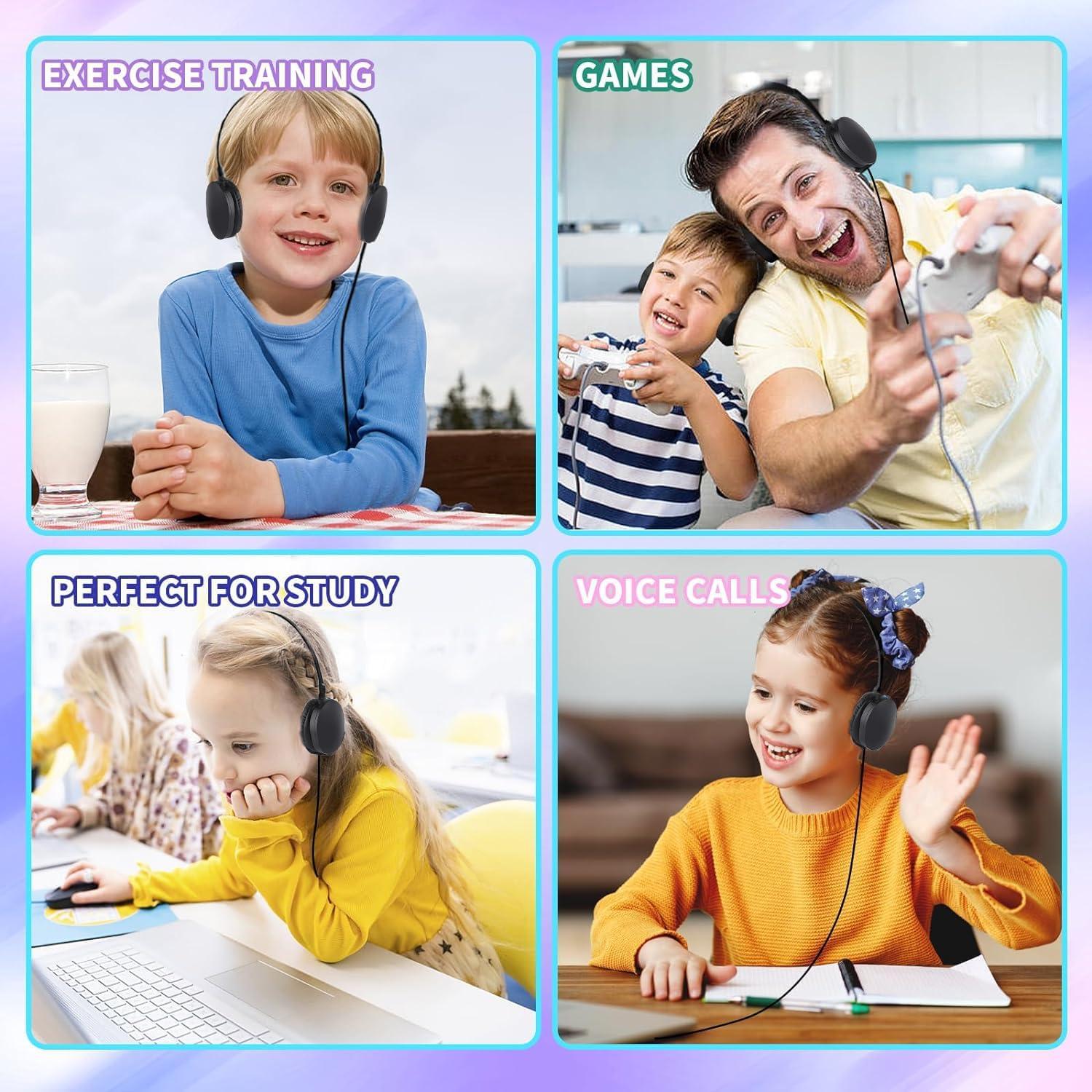 Auriculares para Niños ZHENWAY 25 Unidades 003 Negros