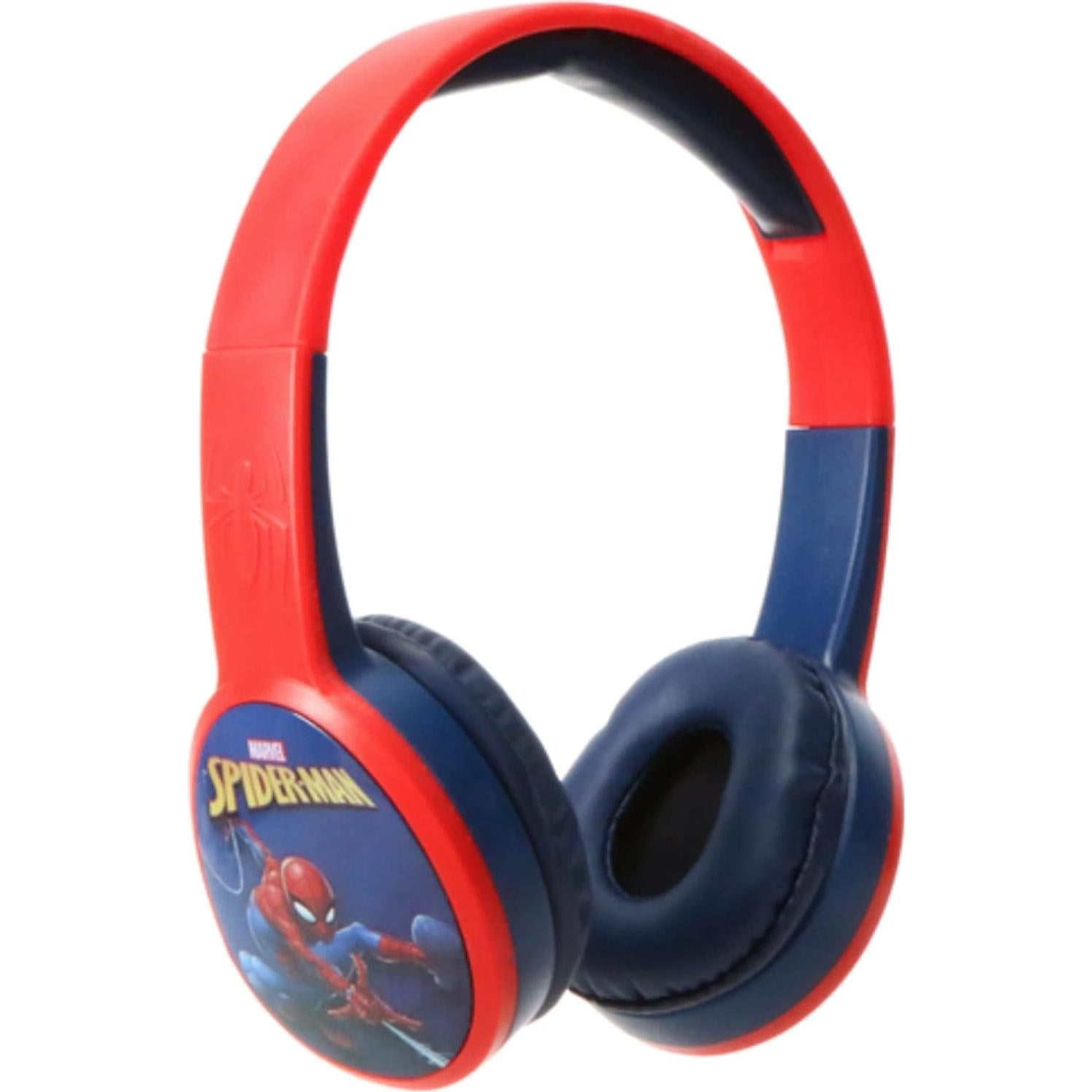 Auriculares Bluetooth Spider Man para Niños 3-8 Años