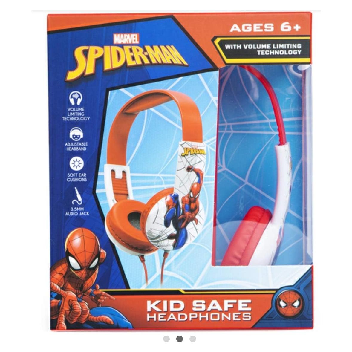Auriculares para Niños Spider-Man 0062 con Almohadillas Acolchadas