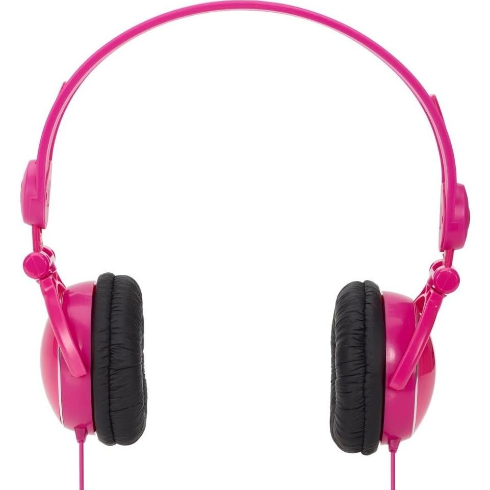 Auriculares Plegables Kidz Gear Rosa con Límite de Volumen