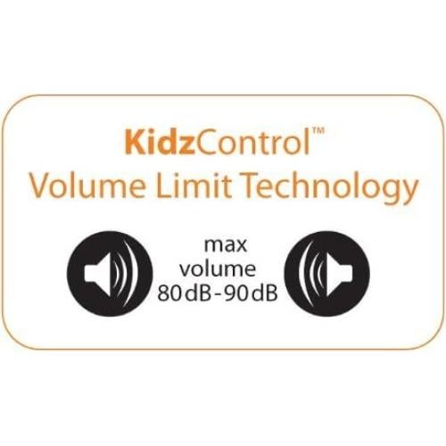 Auriculares Kidz Gear Rosa con Micrófono Boom y Control de Volumen