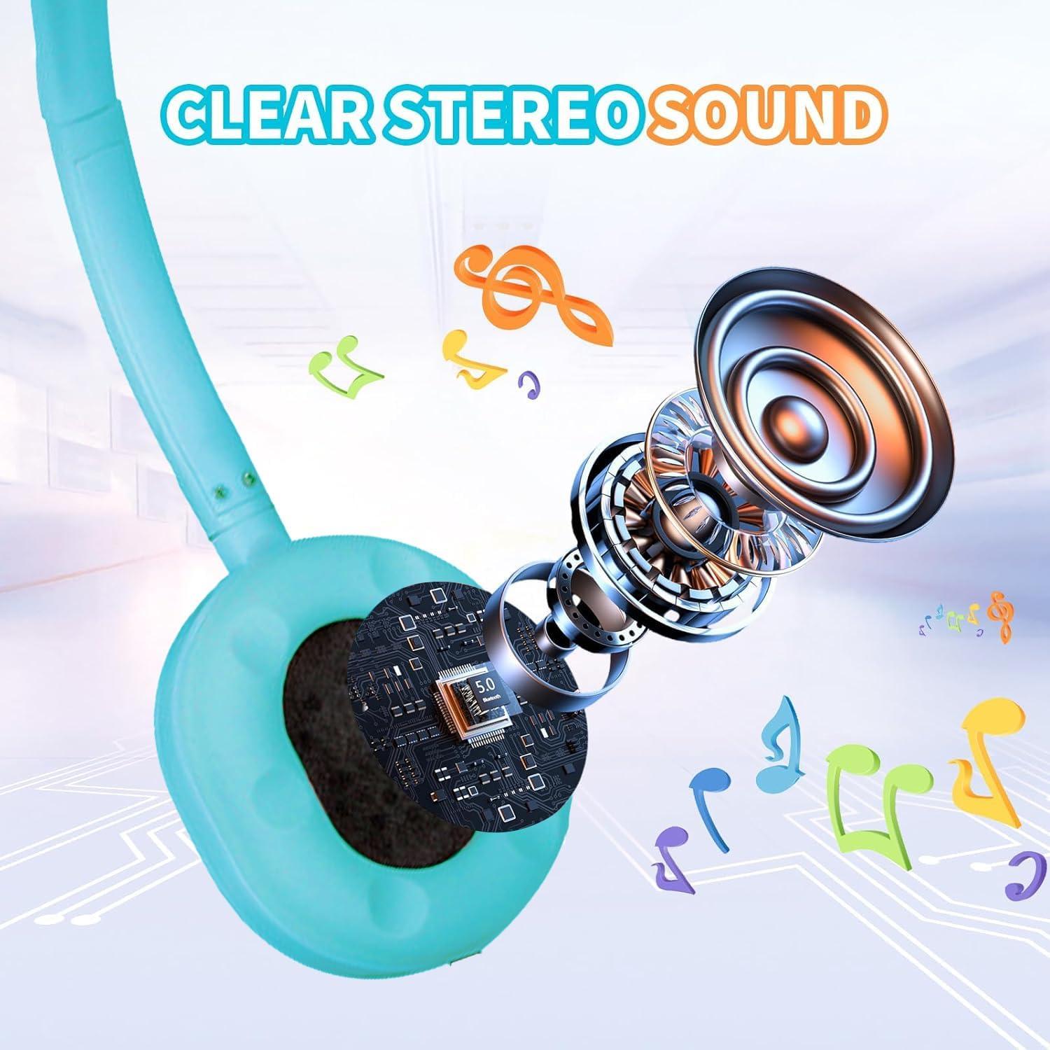 Auriculares para Niños ZHENWAY con Conector 3.5mm - 5 Paquete