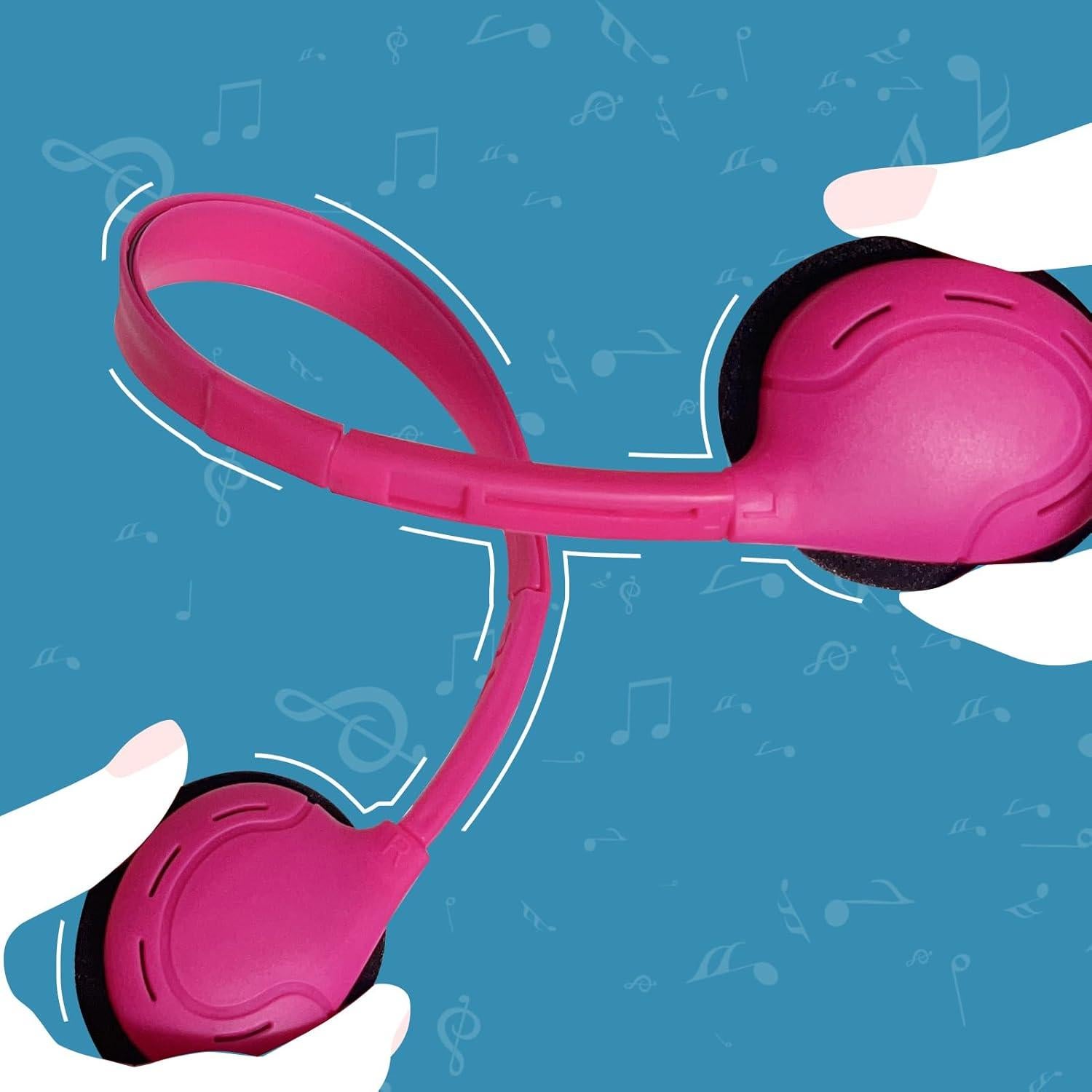 10 Auriculares para Niños ZHENWAY Multicolor 3.5mm Aula