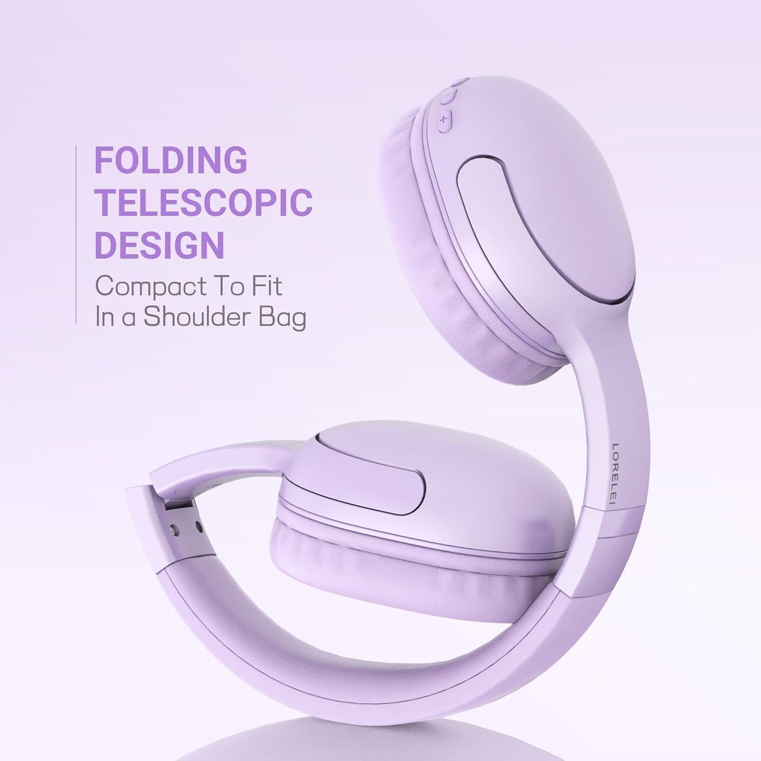 Auriculares Inalámbricos LORELEI B-E5 para Niños Púrpura