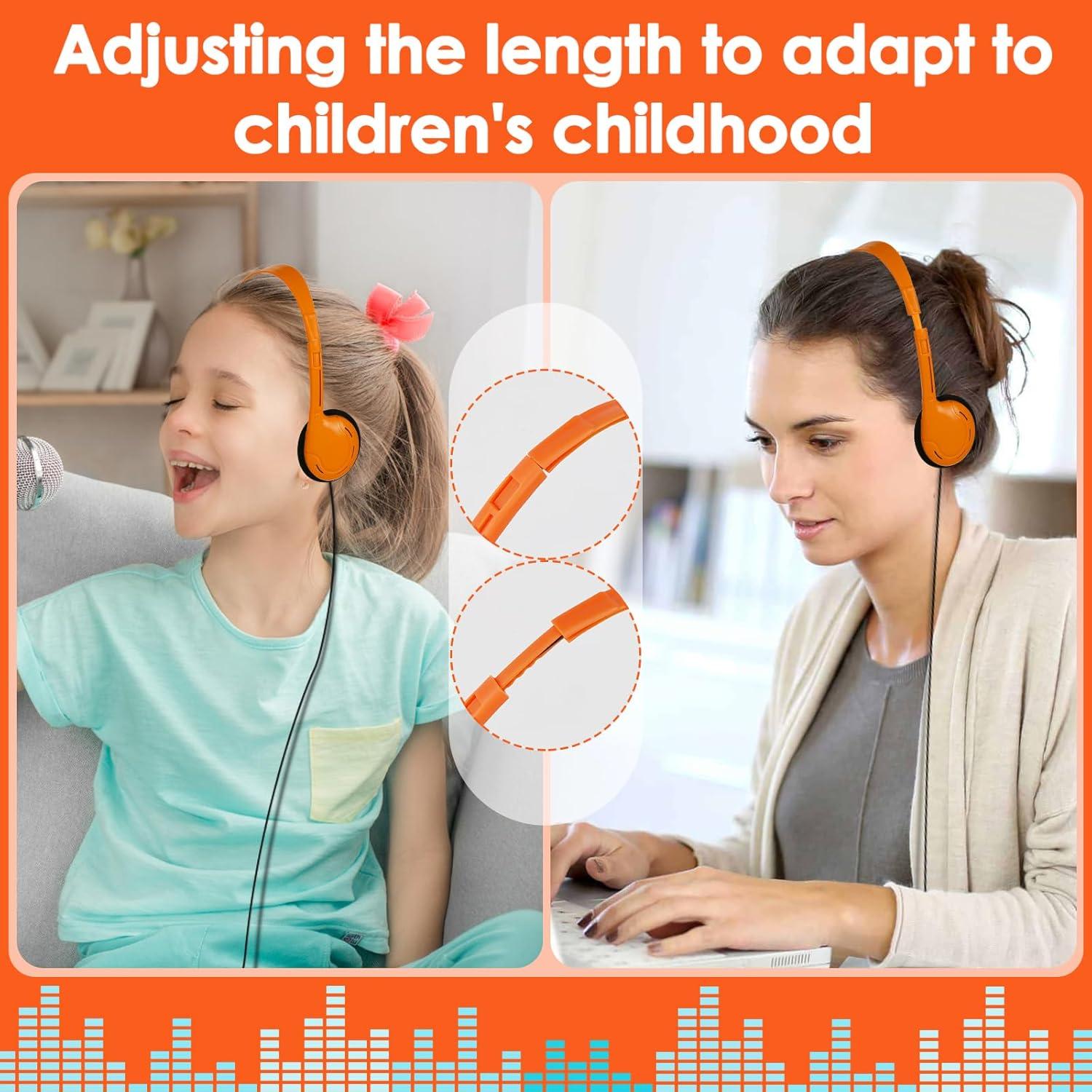 Auriculares para Niños TJZXGUI944 - Paquete de 10 Multicolor