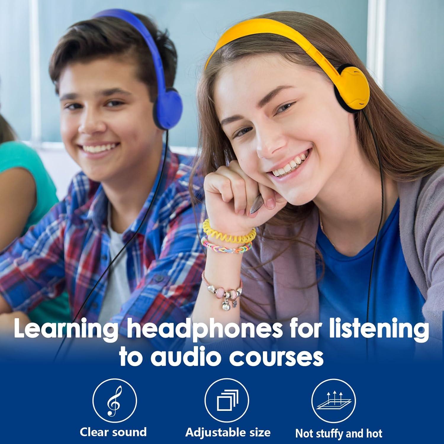 Auriculares para Niños TJZXGUI944 - Paquete de 10 Multicolor