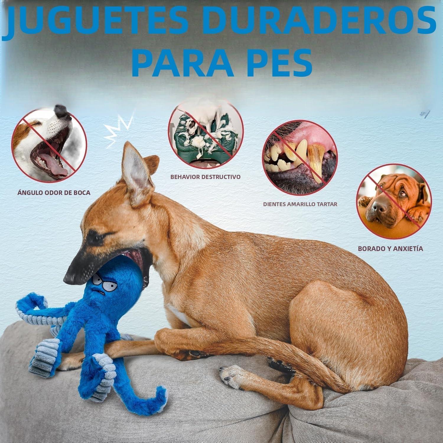 Juguete para Perros LEGEND SANDY Pulpo Azul 36.83 cm