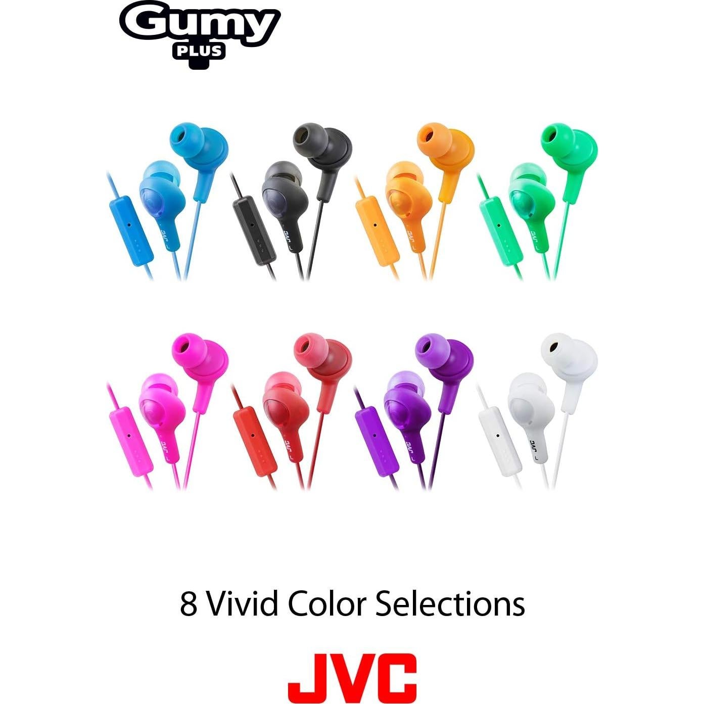 Auriculares Intrauditivos JVC HAFR6B Gumy Plus Negro