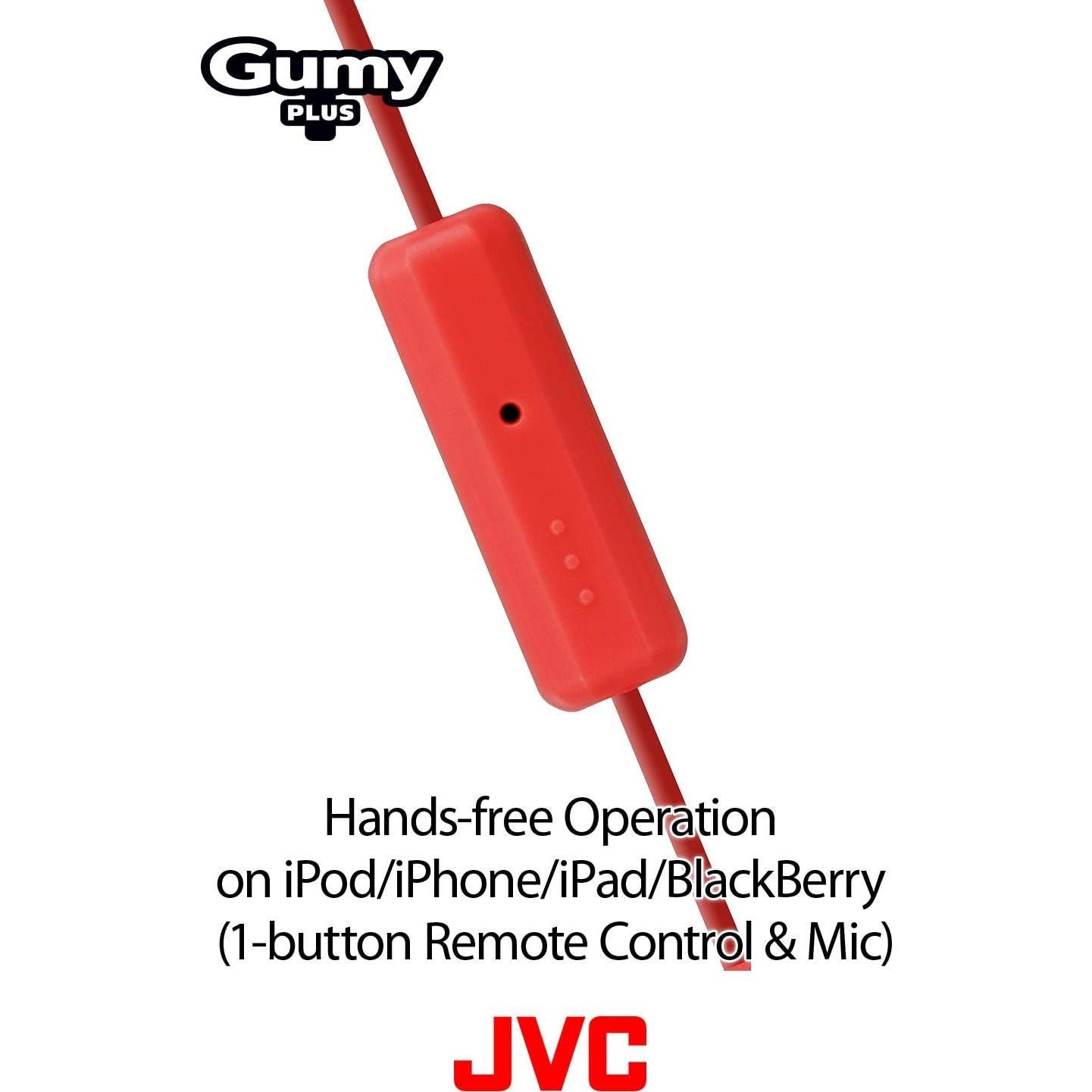 Auriculares Intrauditivos JVC HAFR6V Gumy Plus Violeta