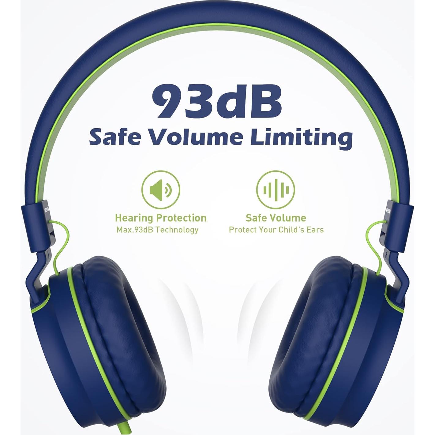 Auriculares AILIHEN para Niños - Paquete de 15 On-Ear con Micrófono