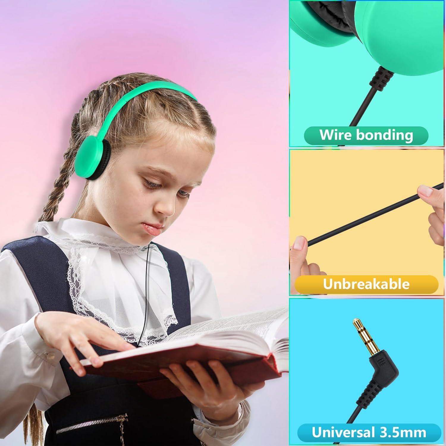 Auriculares para Niños ZXQZYM028 Paquete de 10 Multicolor