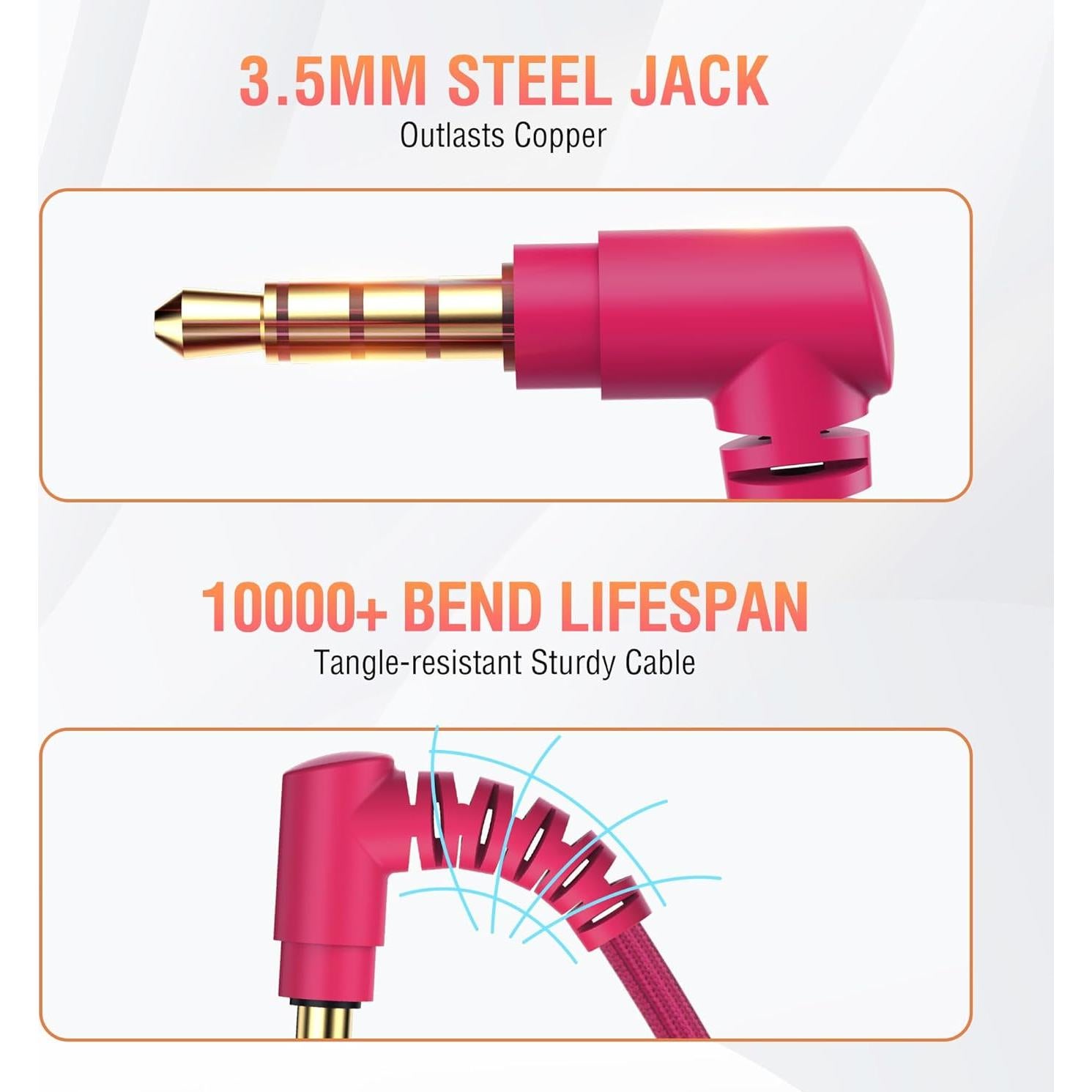 Auriculares Cableados para Niños MIXCU YCS6 - Paquete de 12, Volumen 85dB