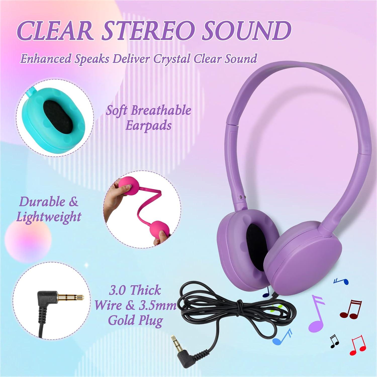 Auriculares OSSZIT para Niños y Estudiantes - Paquete de 10