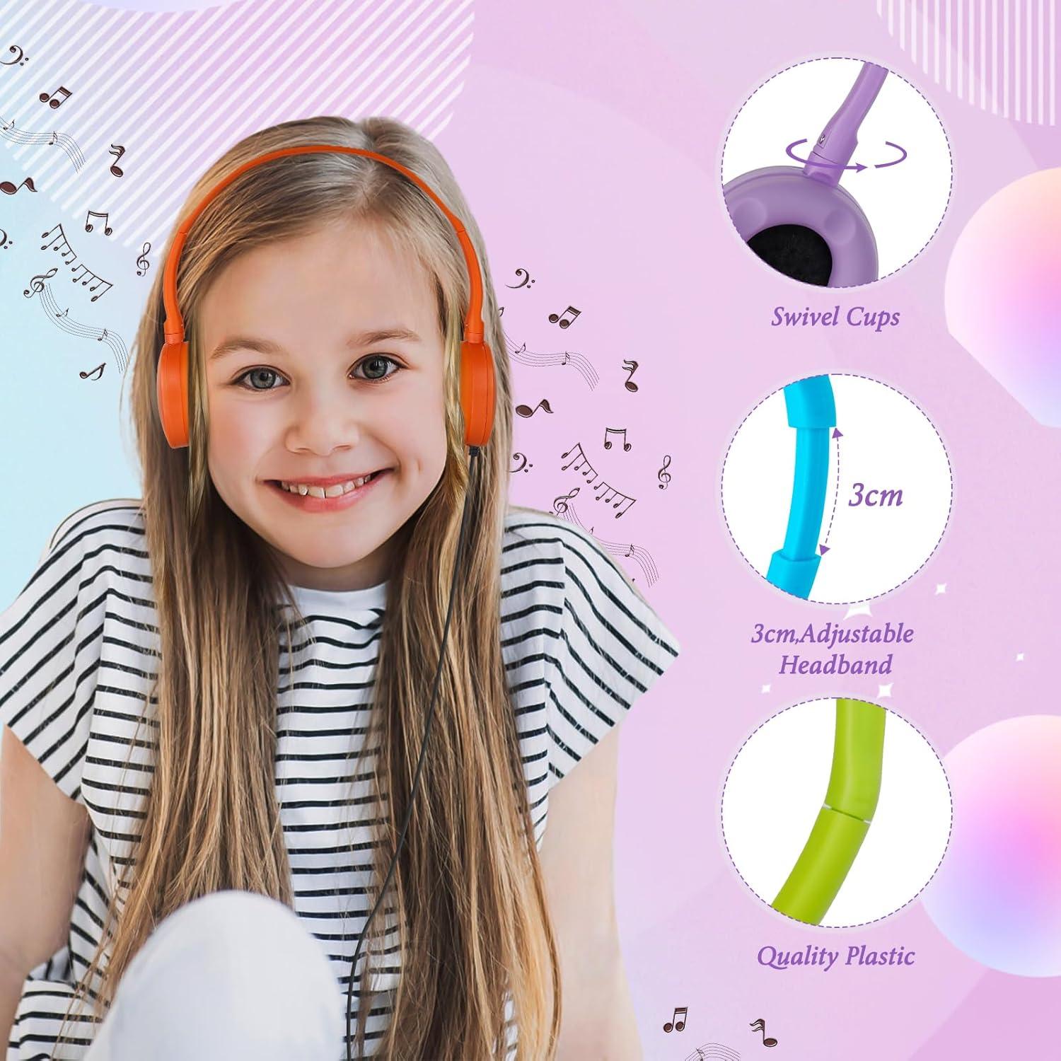 Auriculares OSSZIT para Niños y Estudiantes - Paquete de 10