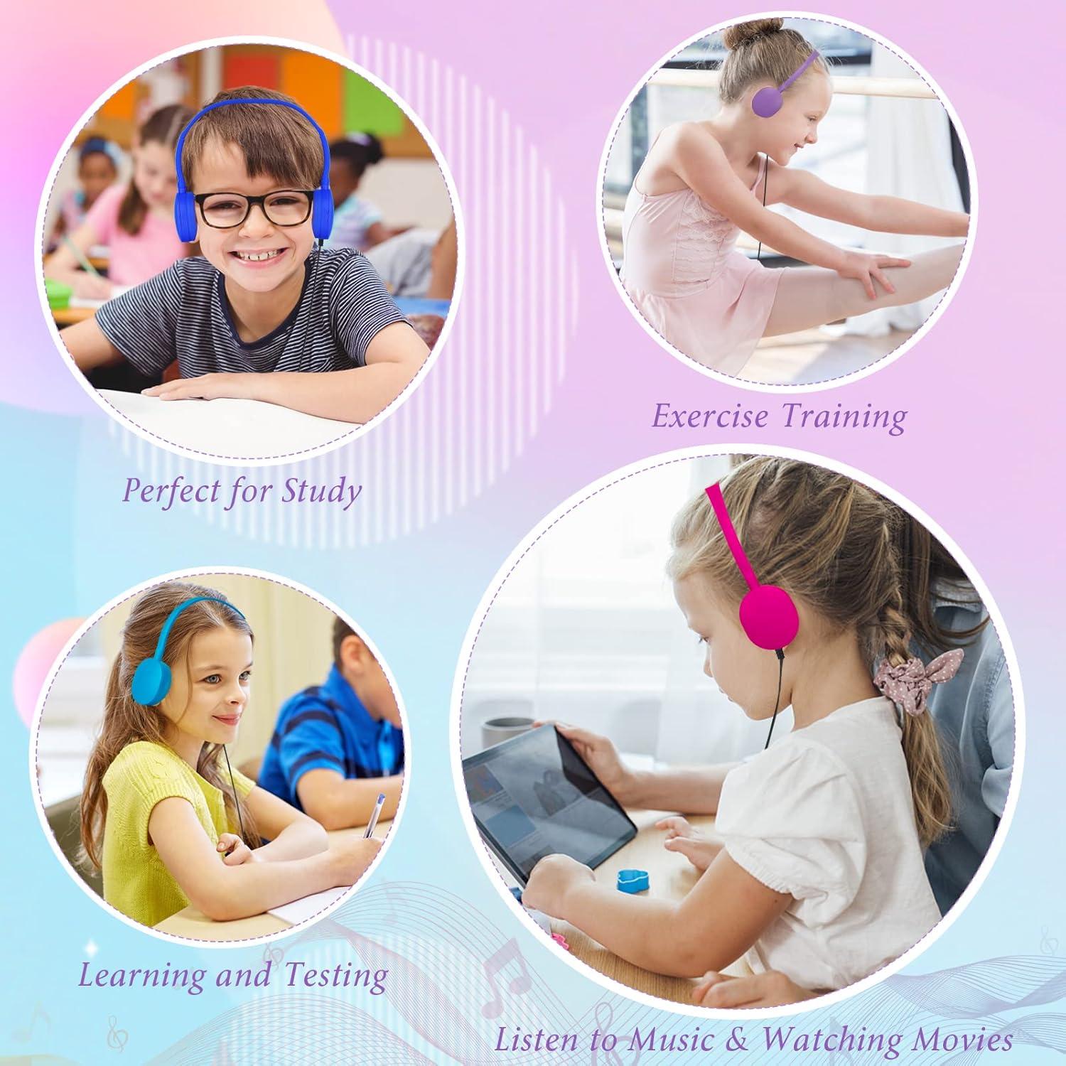 Auriculares OSSZIT para Niños y Estudiantes - Paquete de 10