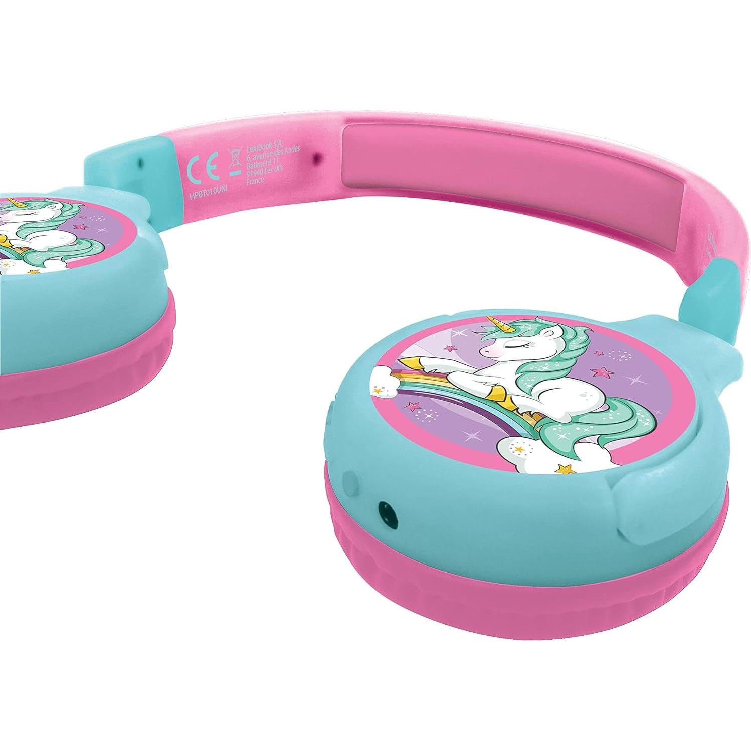 Auriculares Bluetooth Lexibook Unicorn 2-en-1 para Niños