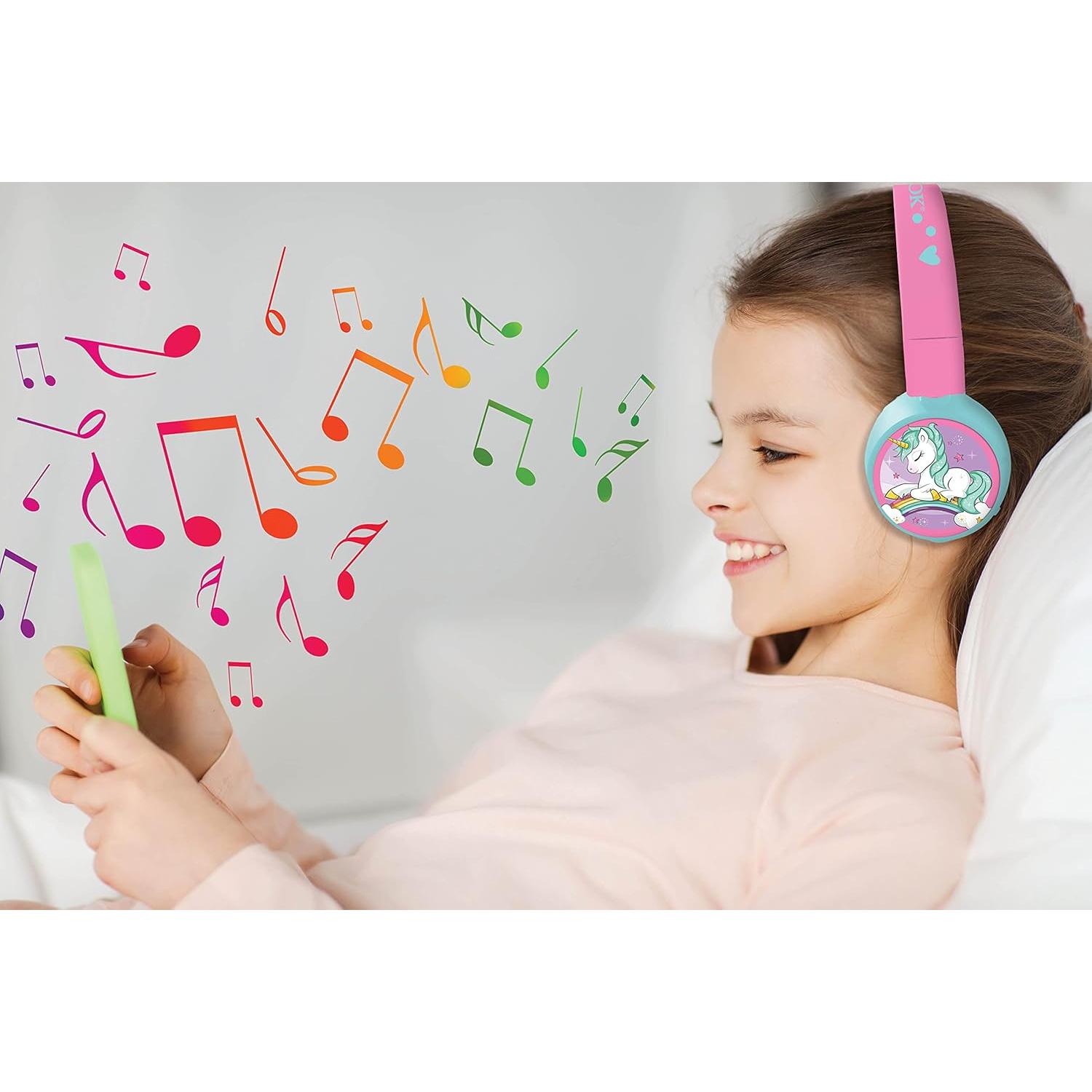 Auriculares Bluetooth Lexibook Unicorn 2-en-1 para Niños