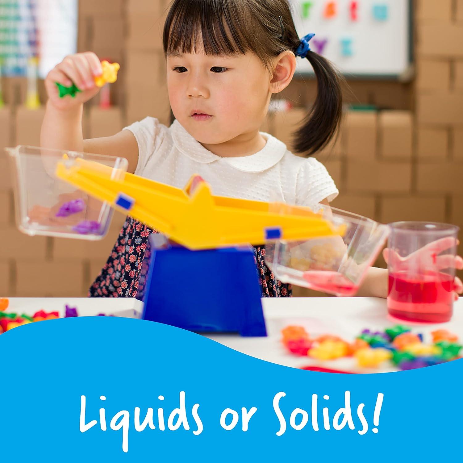 Escala de Balance de Cubo Learning Resources - 400 ml, 3+