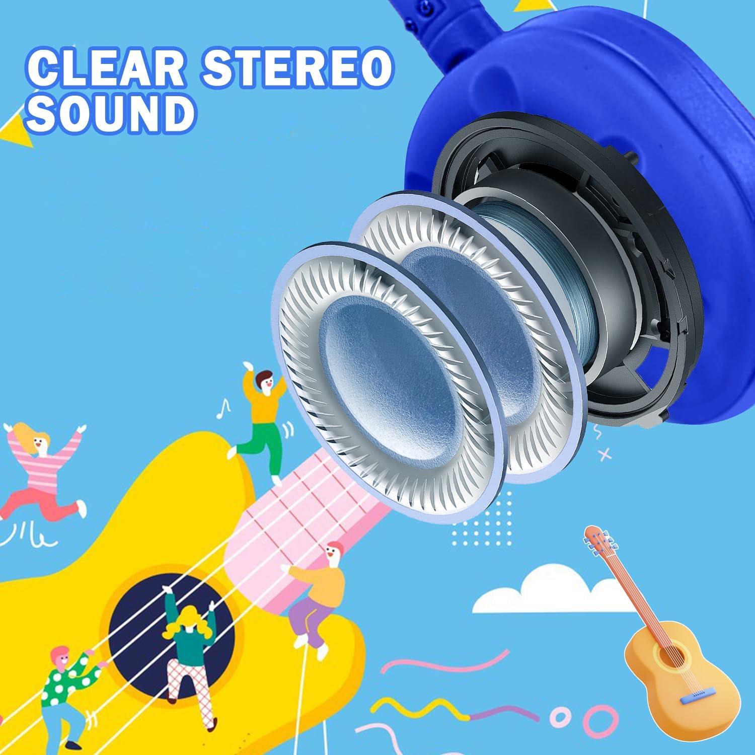 Auriculares con Cable CN-Outlet 25 Paquete Azul para Niños