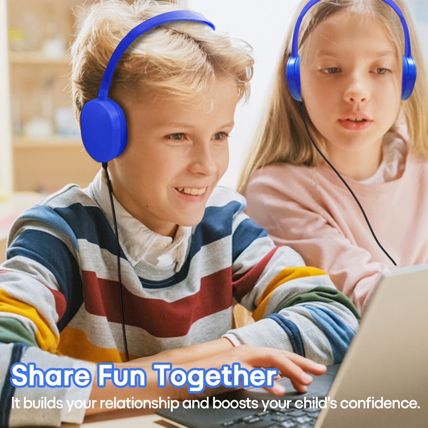 Auriculares con Cable CN-Outlet 25 Paquete Azul para Niños